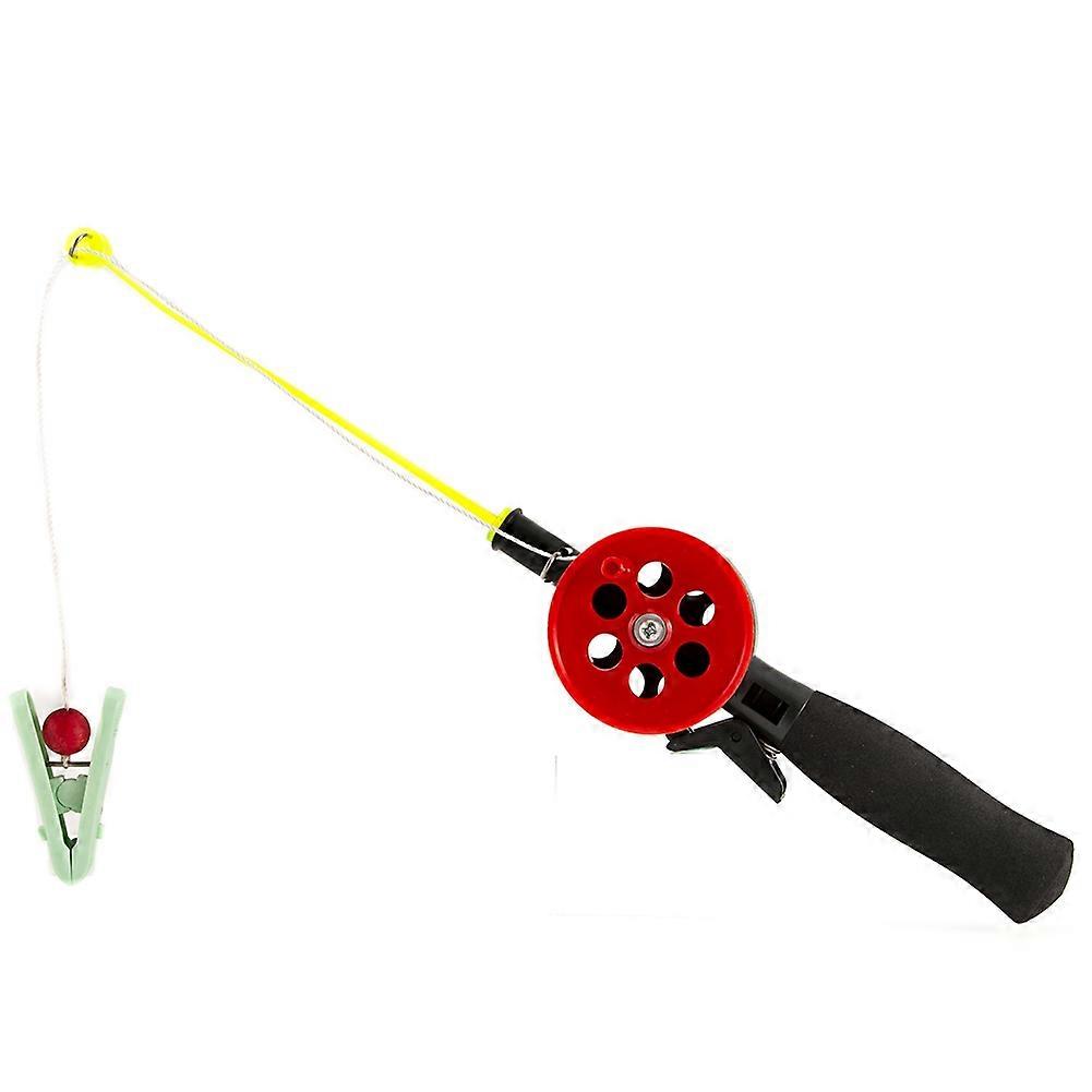 ABS Material Rod And Reel Combo 13 In Crab Fishing Rod, Fishing Rod, For Ice Fishing Kids Fishing Color random