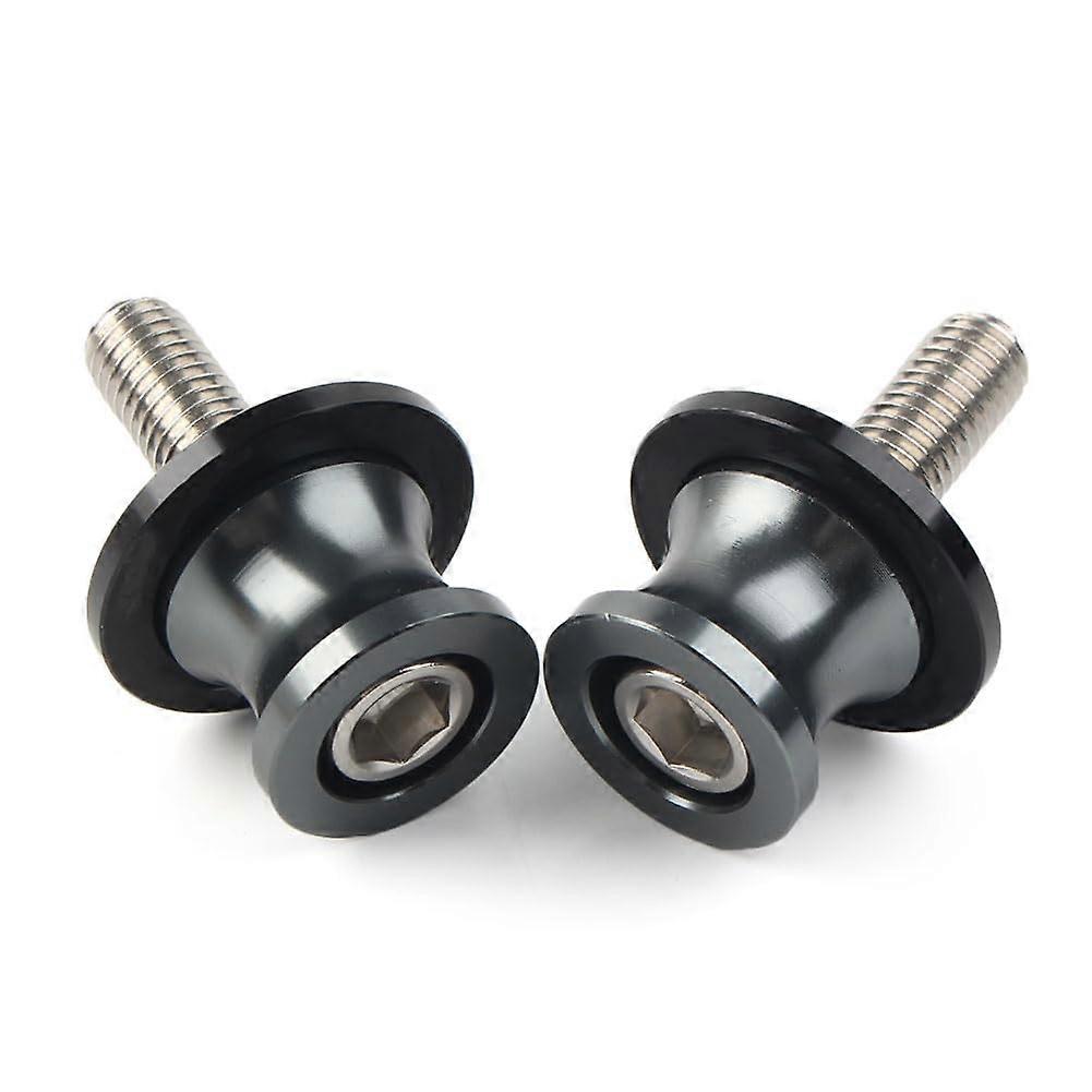 10MM Motorcycle Swing Arm Slide Screws, CNC Swing Arm Spools Slider Stand Screws For Kawasaki ZX6R 1998-2011, Titanium