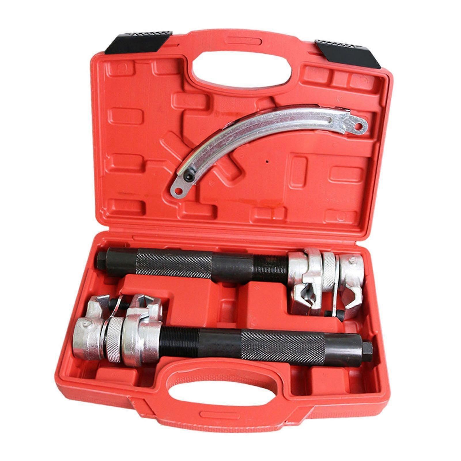 Automotive Coil Spring Compressor Tool Professional for Replacement Accessories with Secure Jaws, Upgraded Version