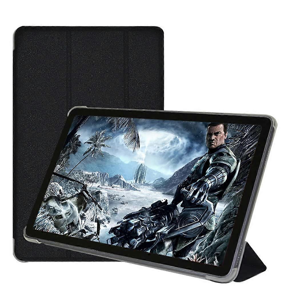 Tablet Case 10.4 Inch For Alldocube KPad PU+PC Leather Protective Case With Foldable Stand Black