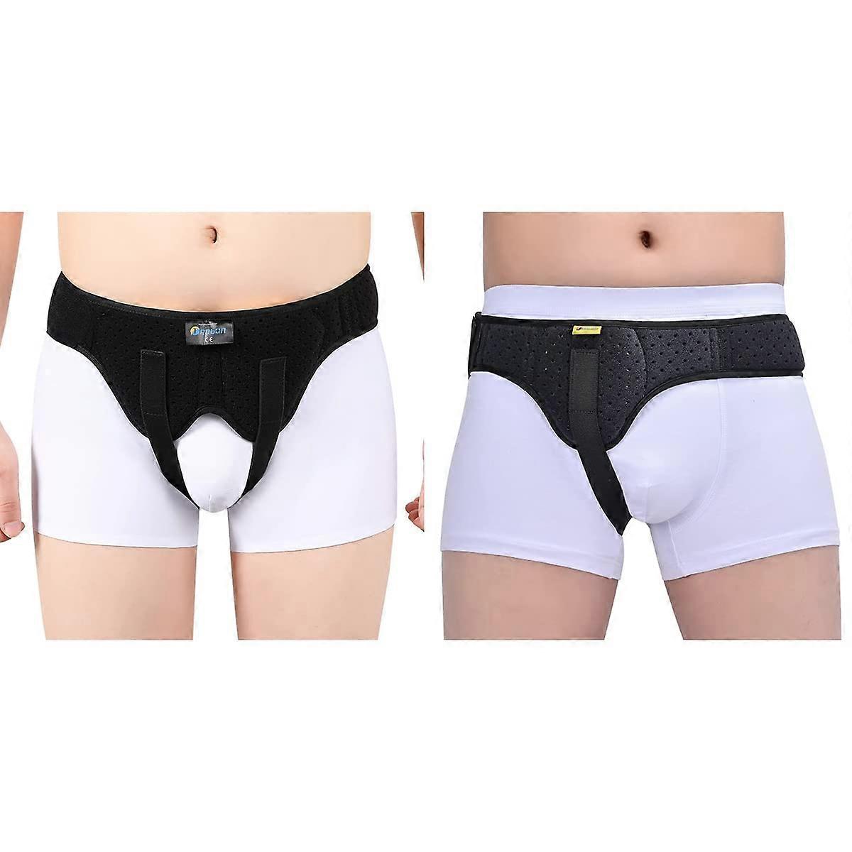 Hernia Belt Truss for Men and Women Supportive Groin Pain Truss With Removable Compression Pads