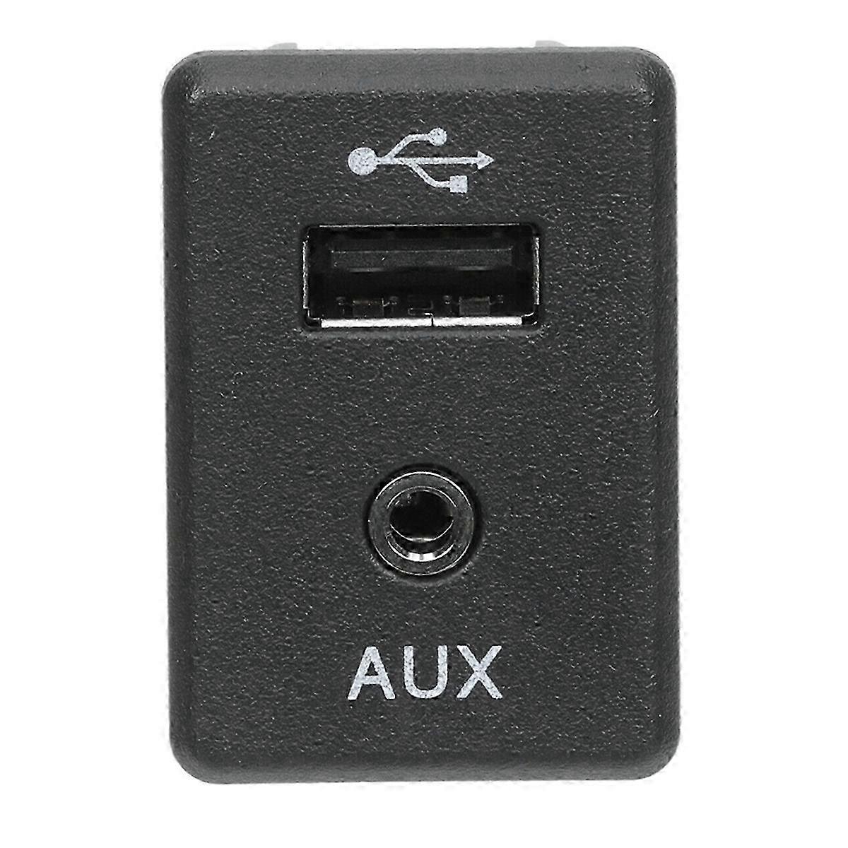 Automotive AUX Audio Jack USB Interface Port Module for