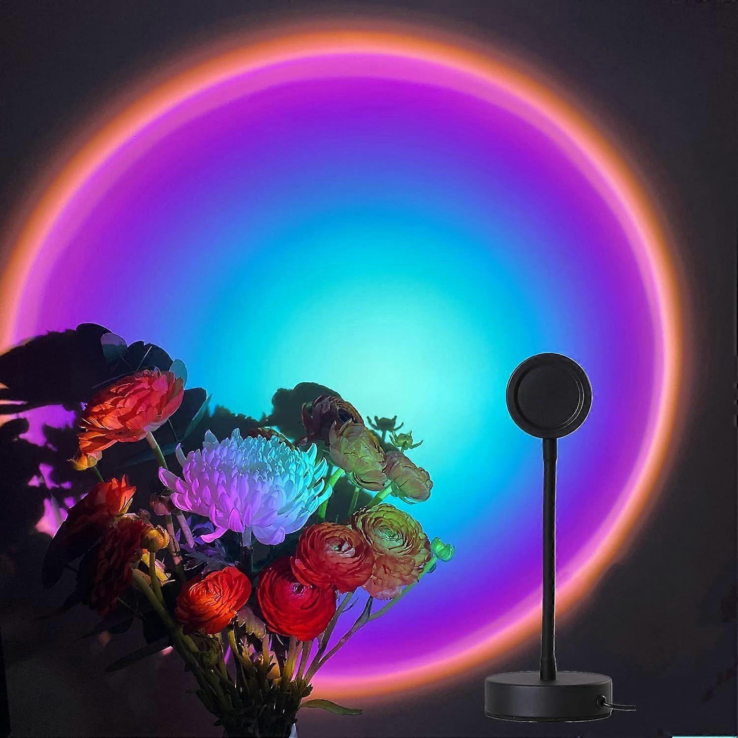 Sunset Lamp Projector Rainbow Projection Lamp Roma