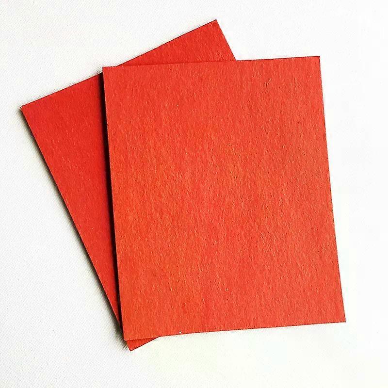 Shibingsheng 2pieces Red Vulcanized Fibe Paper handle spacer material Making Diy Knife Shank accessories material 180x80x1mm