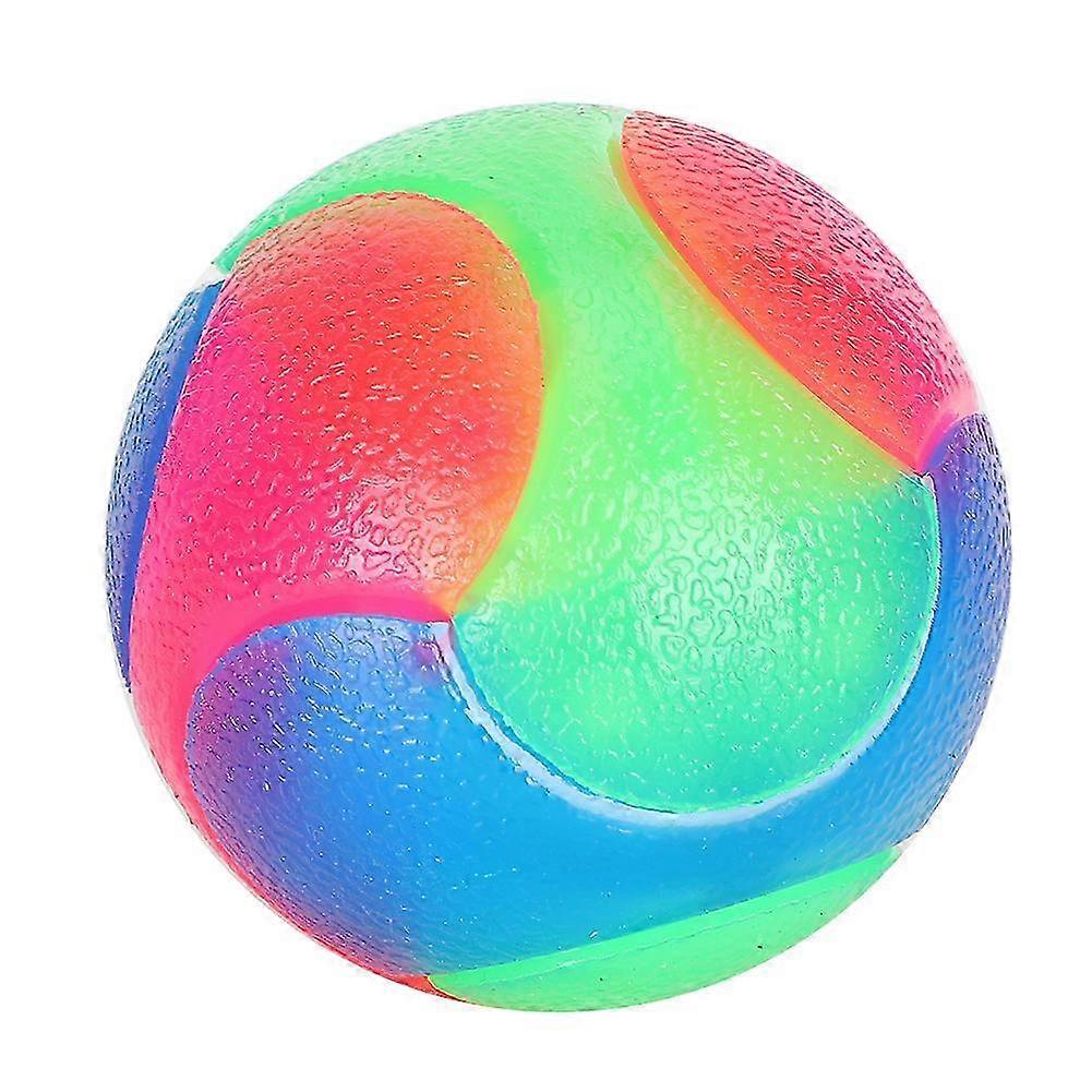 Pet chew ball, chew-resistant teething educational toy rubber dog