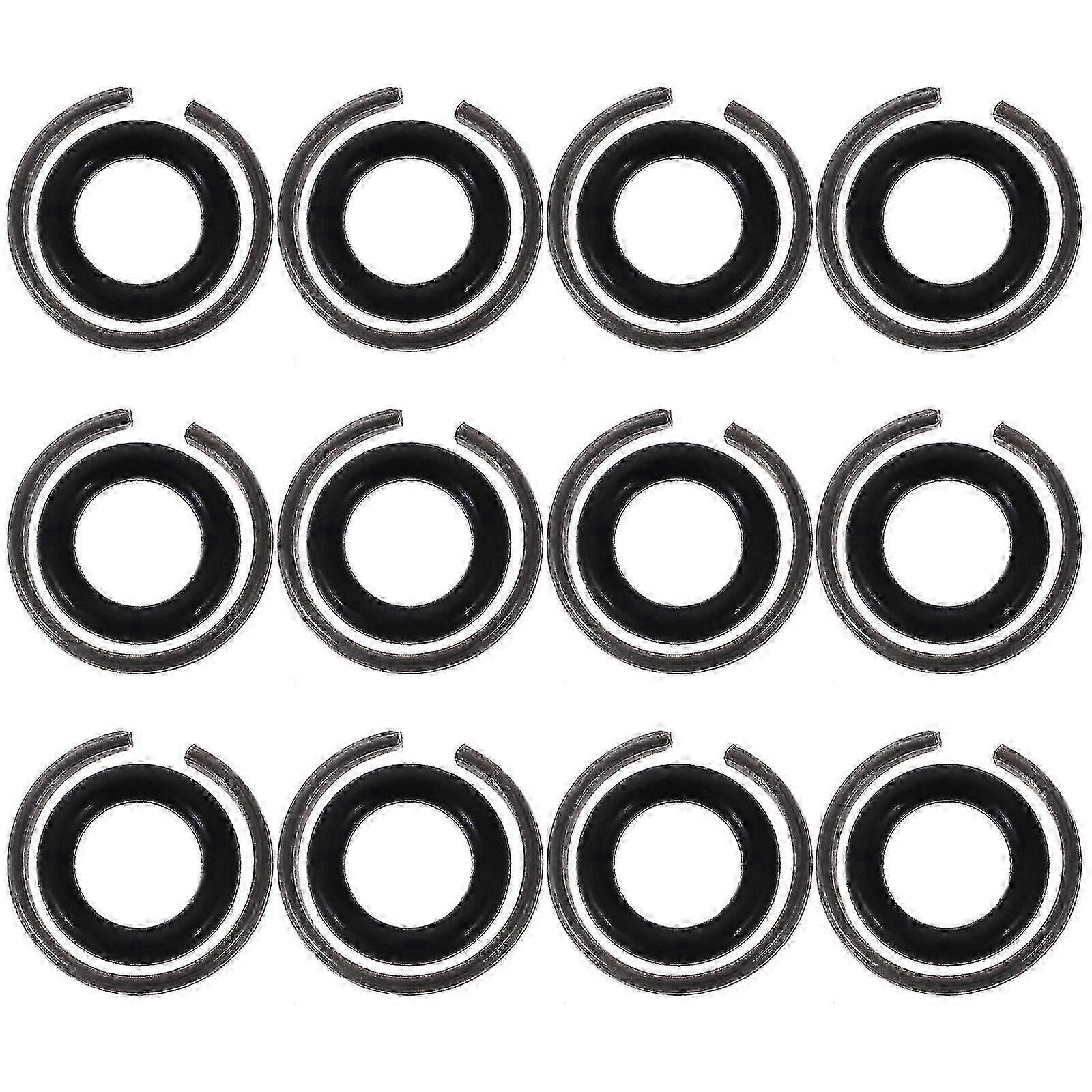 Impact Metal Wrench Socket Sets with 1/2 Wrench Retaining Rings - Essential Wrench Accessories in 12 Pack-Good