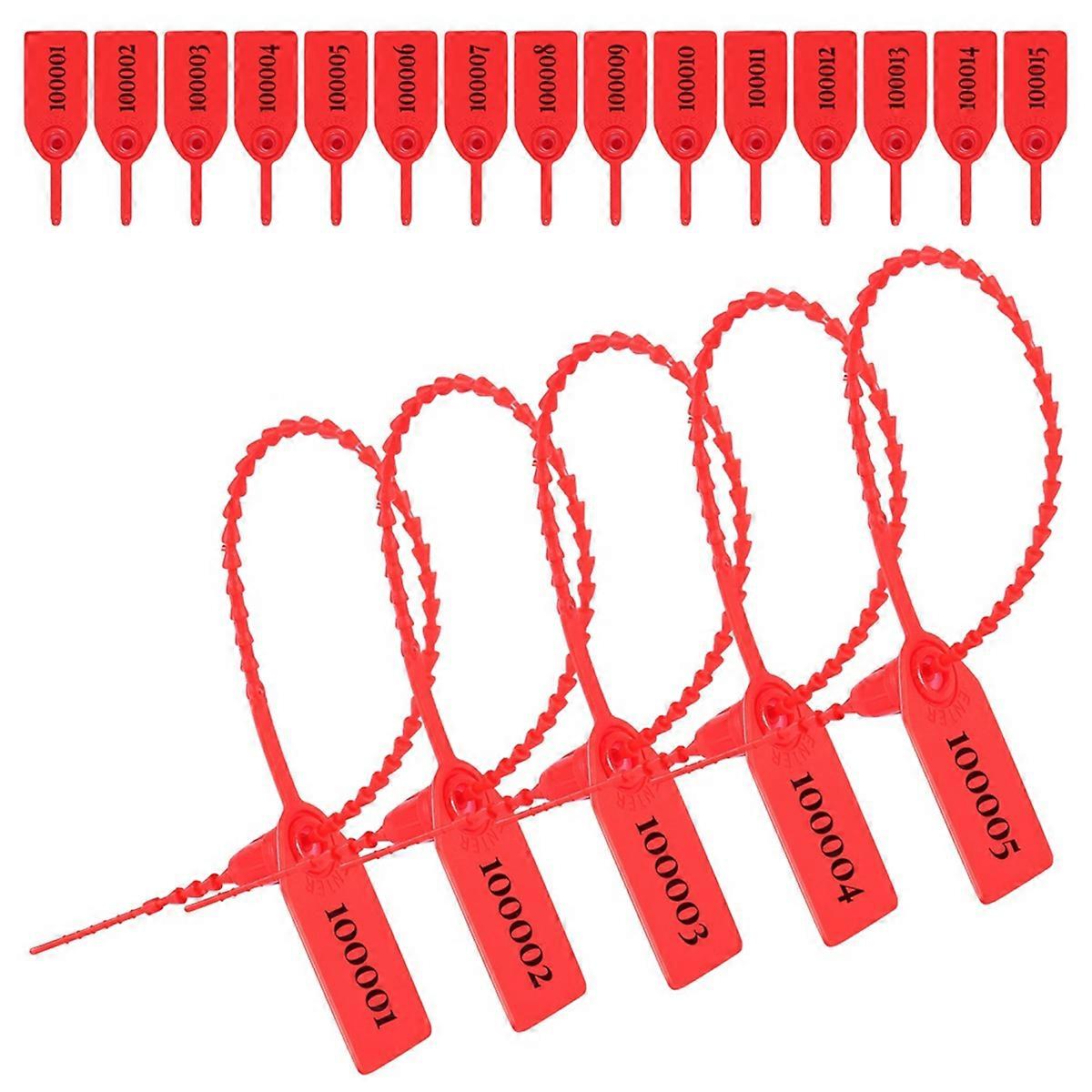 1000 Pieces Fire Extinguisher Label Manipulating Seal Polypropylene Plastic, Anti-Operation Seal,Saf