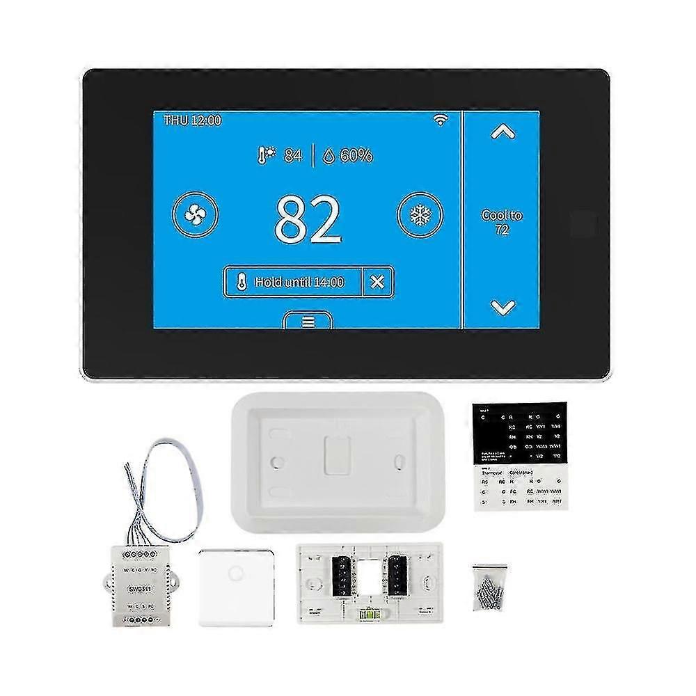 Doodle Smart Life Thermostat Compatible With Alexa Google Assistant 24v Wifi Thermostat Without Sen