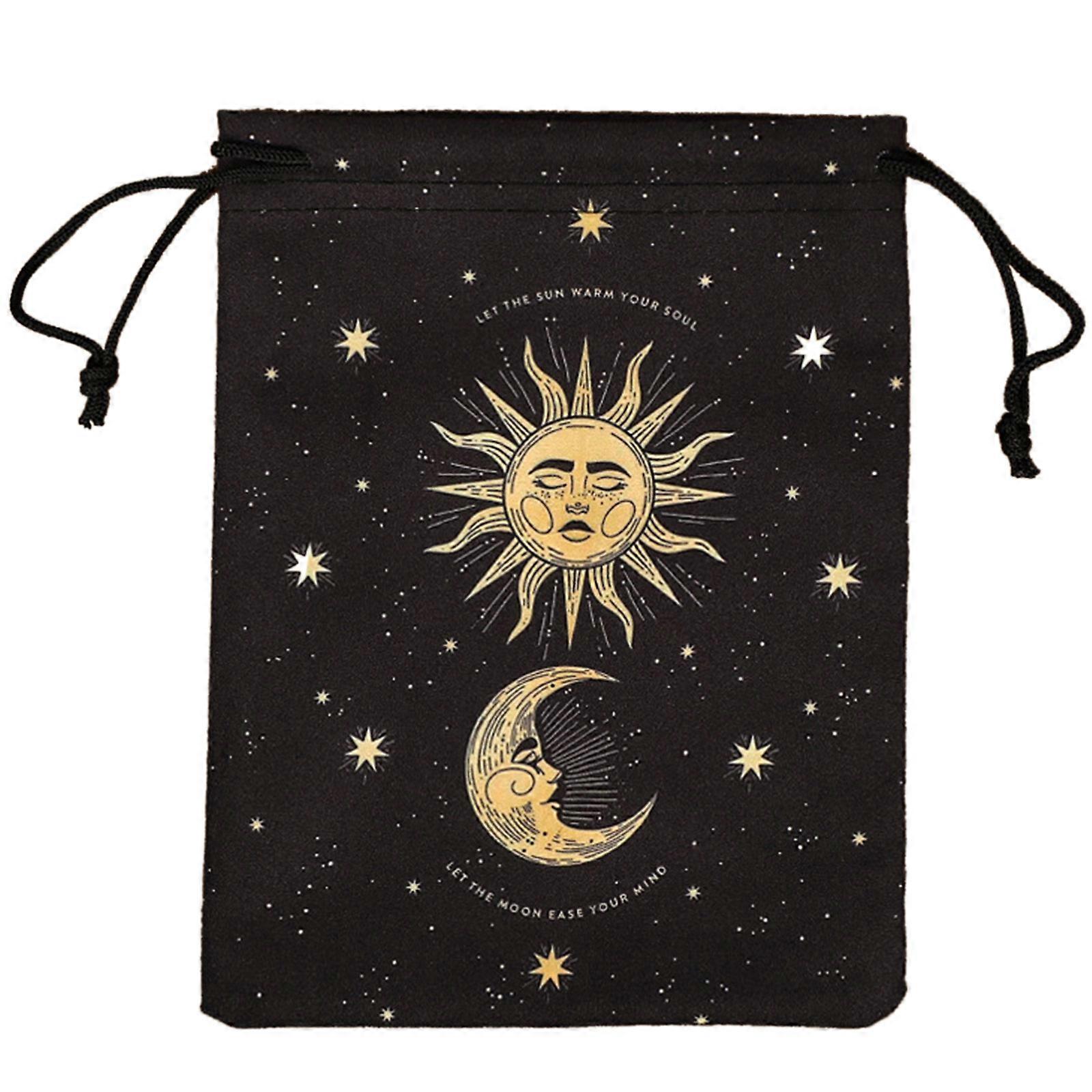 Mini Jewelry Dices Card Pouches Drawstring Pouches Rune Divinations Tarots Bag Flannelette Game Oracles Cards Stored Bag