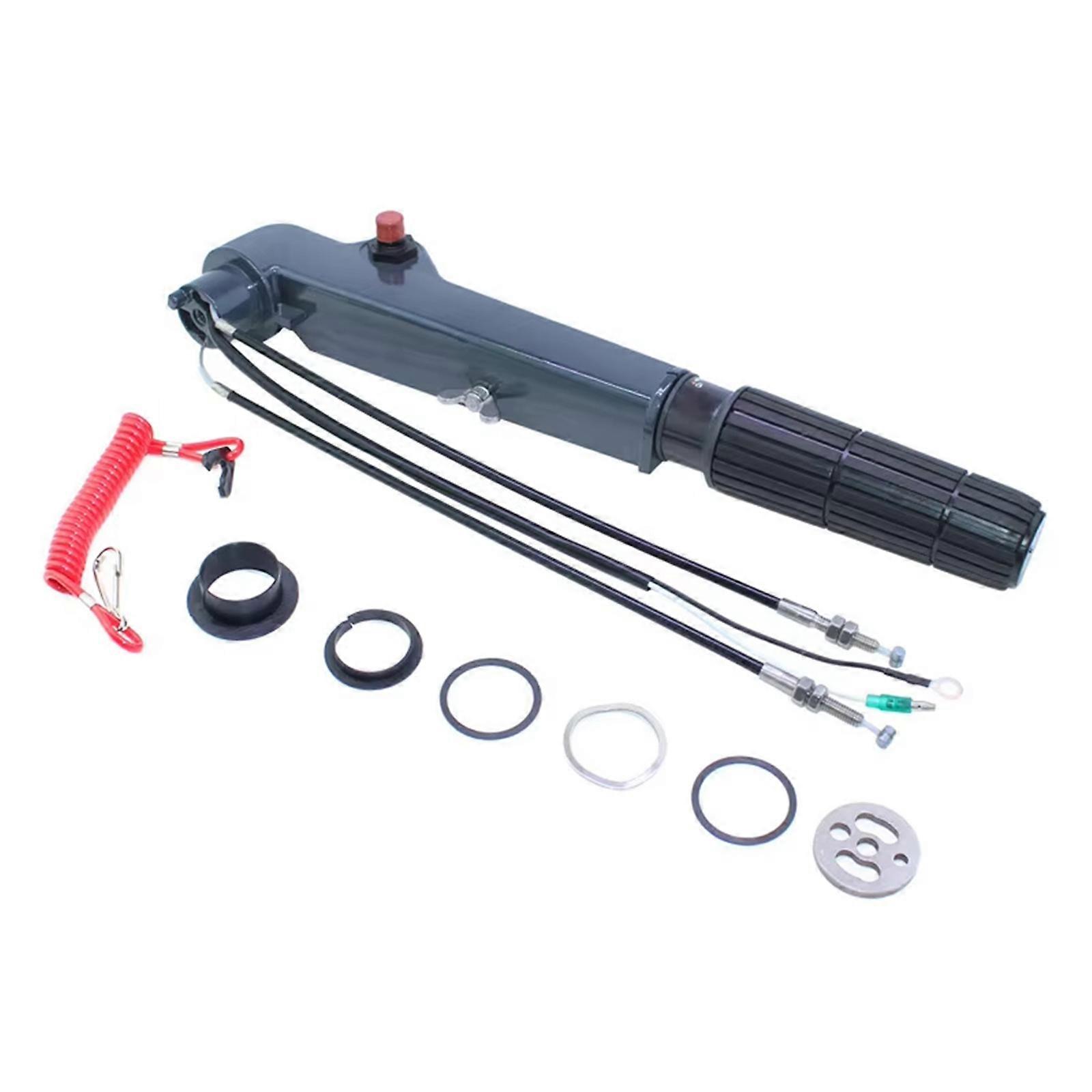 Outboard Engine Control Arm with Bushing Replacement Accessoires Handle Steering Assy 63V-42111-01-4D 63V-W0084-00