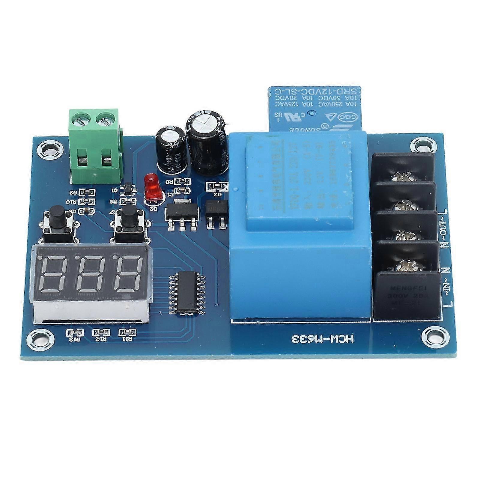 Charging Control Module Battery Charger Controller Protection Board Digital Display AC220V