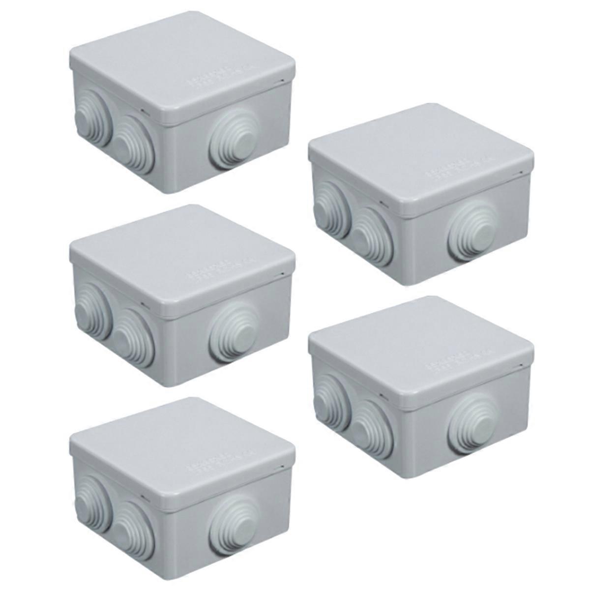 White Connection Cable Branch DIY Waterproof IP65 Power Case Junction Box Indoor Wire Shell Electri