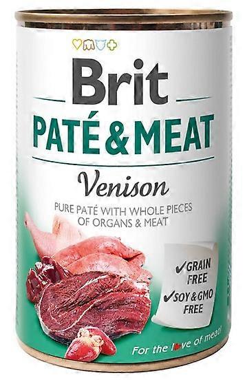 Brit Pate & Meat Dog Venison can 400g