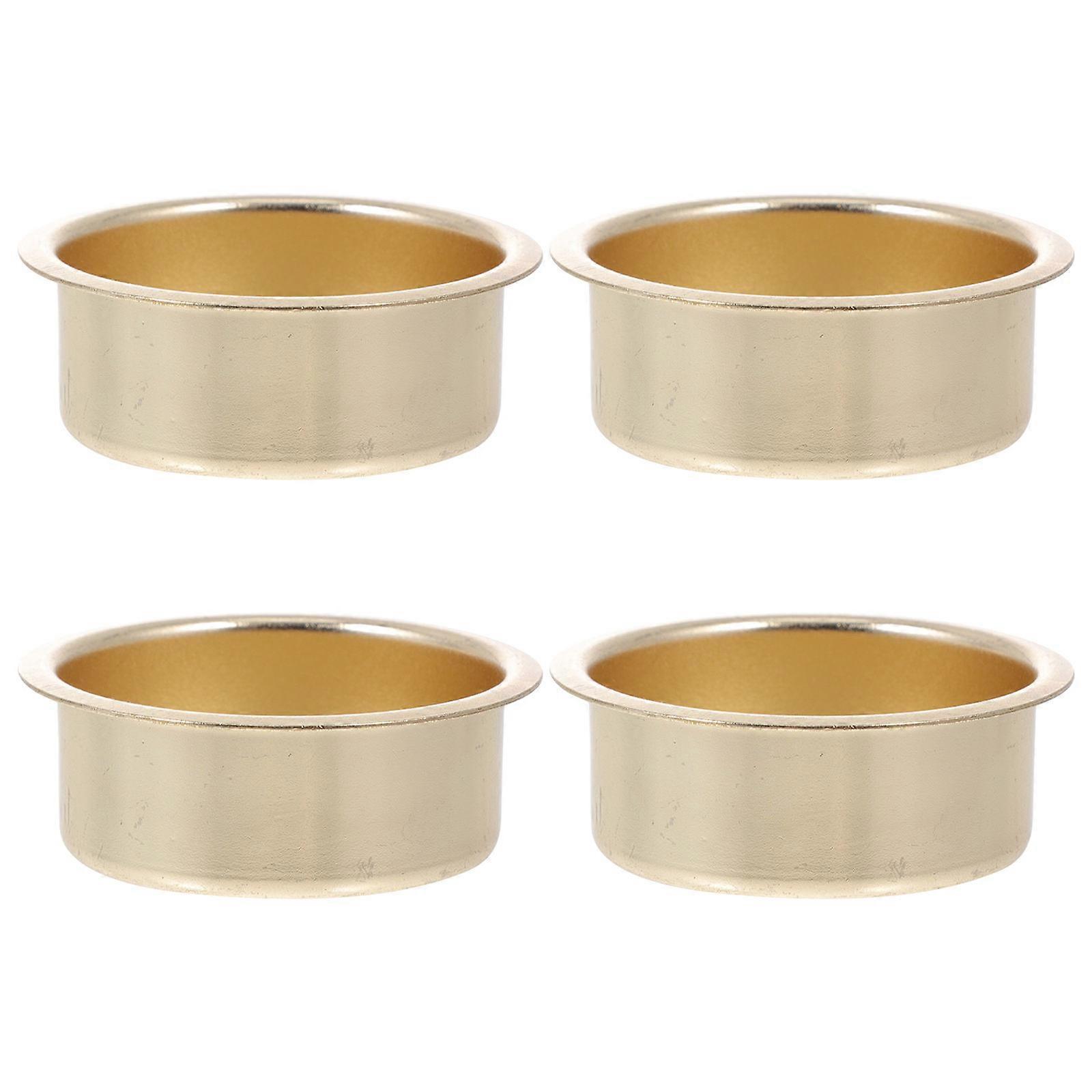 Metal Candle Cups, Safe and Decor