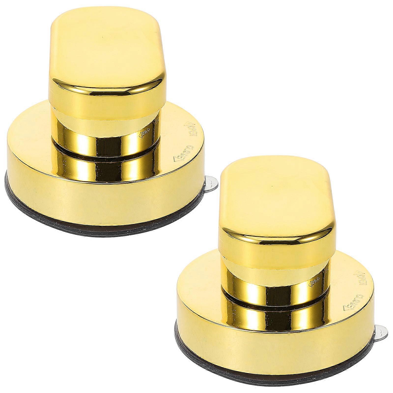 Universal Suction Cup Handle Shower Wall Safety Barrier Rectangular 2Pcs