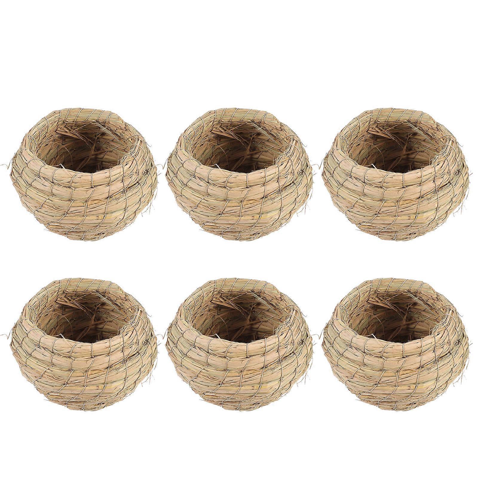 Bird Nesting House Bird Nest 6Pcs