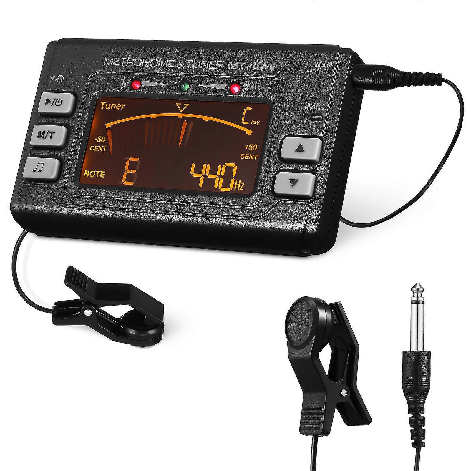 Tuner Guitar Clip On Guitar Tuner For Professionals Advanced Tuning Technology 10.70X6.50X1.00CM 1Set