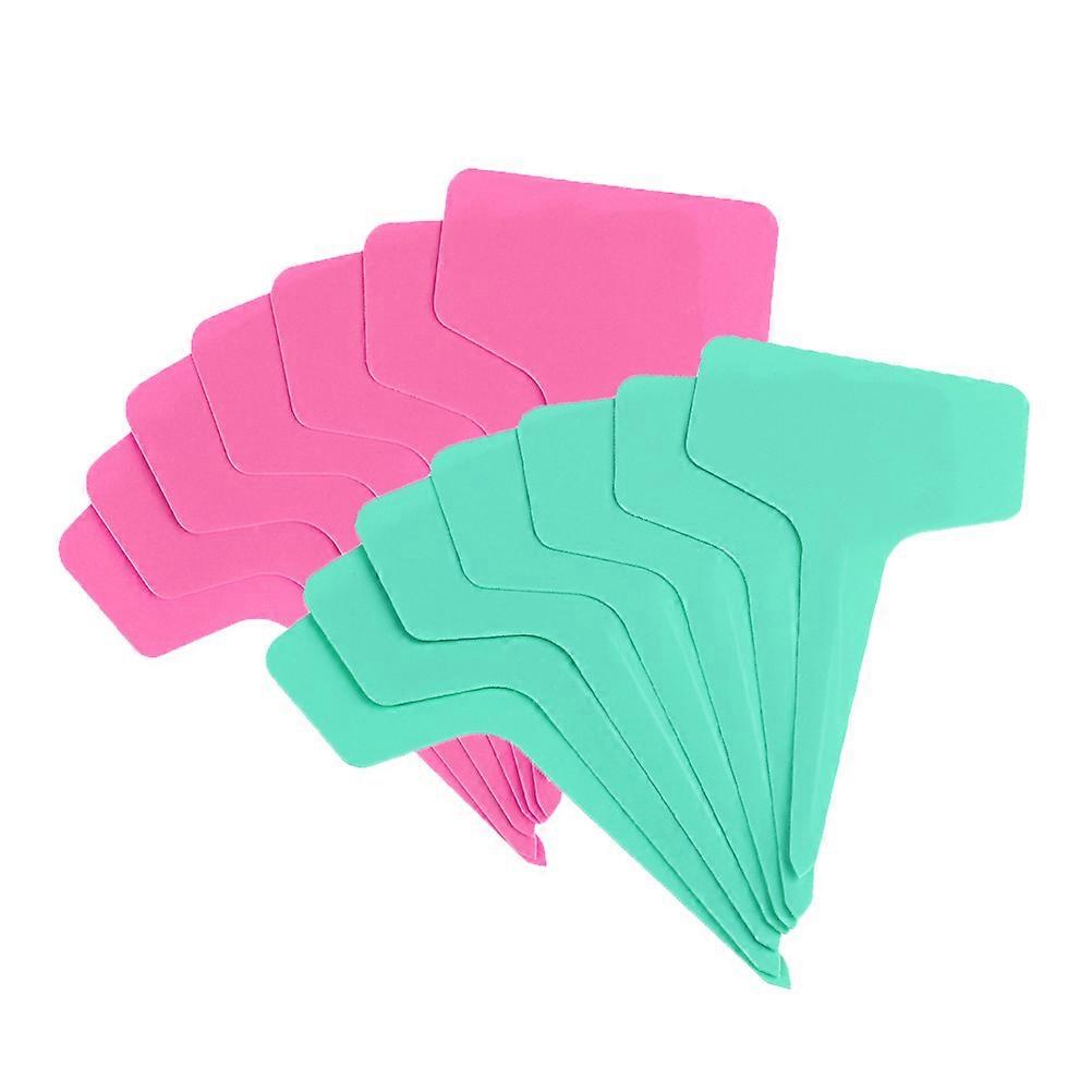 Plant Stakes For Commercial Landscaping Professional Nurseries Green Durable PVC 200Pcs