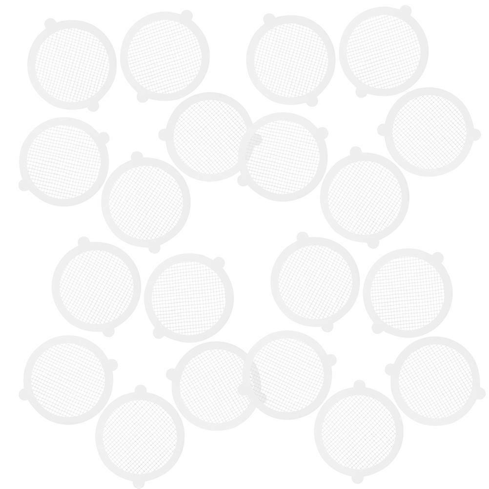 Floor Drain Mesh Cover Practical Hair Filter Stickers Workshop Utility Sinks 10X9X0.1CM Glassfiber 30Pcs
