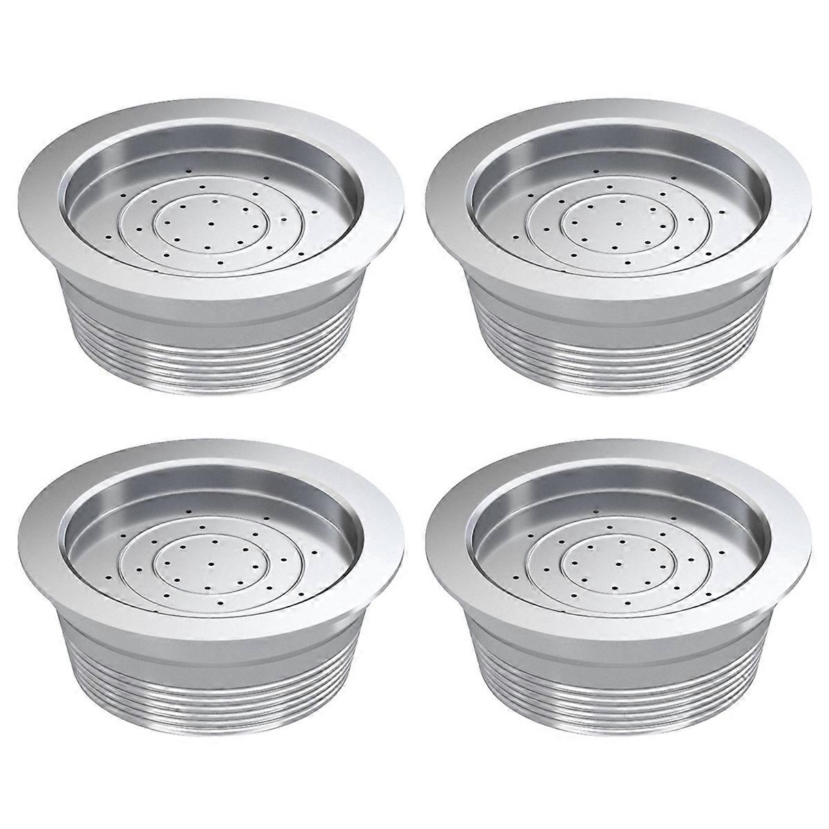 Stainless Steel Refillable Coffee Capsule Cup Pods Holder Filter Set