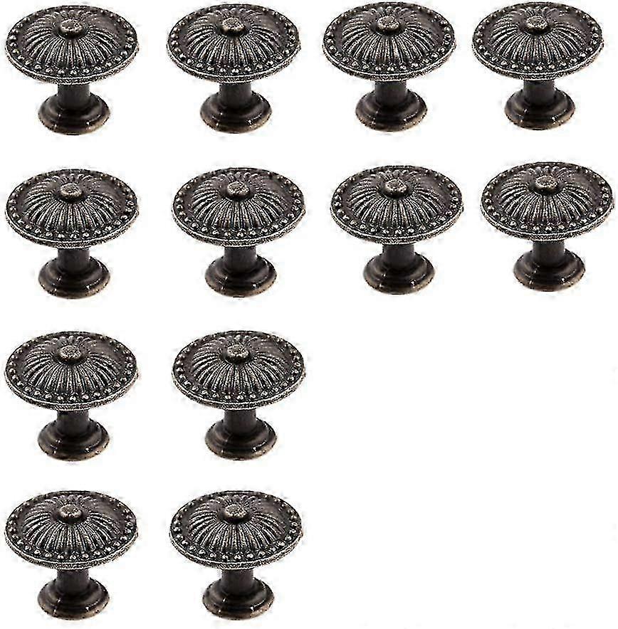 2025 New Retro Cabinet Pulls, 20pcs Drawer Pulls, Black Drawer Pulls, Vintage Curved Iron Drawer Pulls, Suitable for Decorating Your Dressin