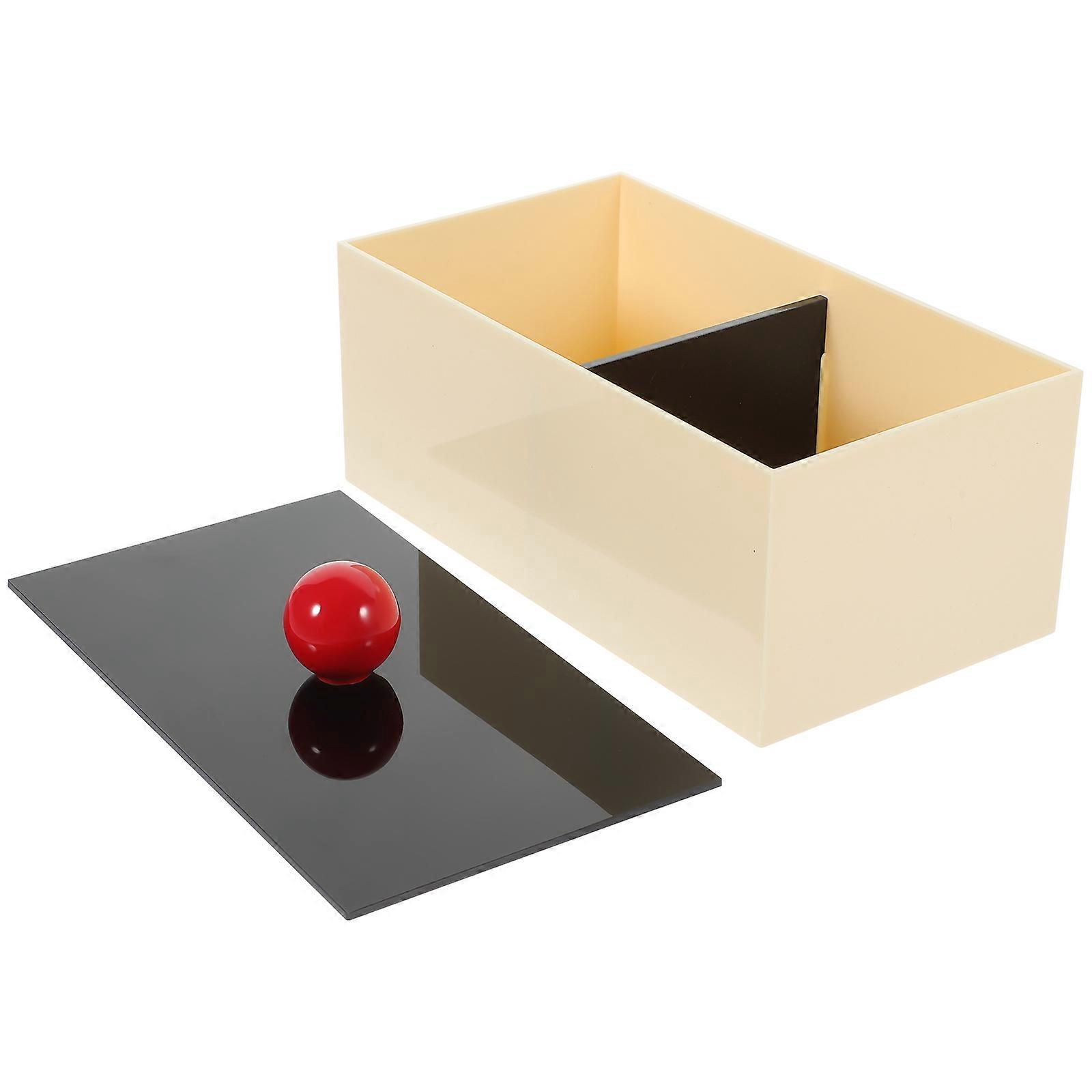 Makeup Storage Organizer Acrylic Container Desktop 21.00X12.30X11.50CM Long-term Storage 1Pcs