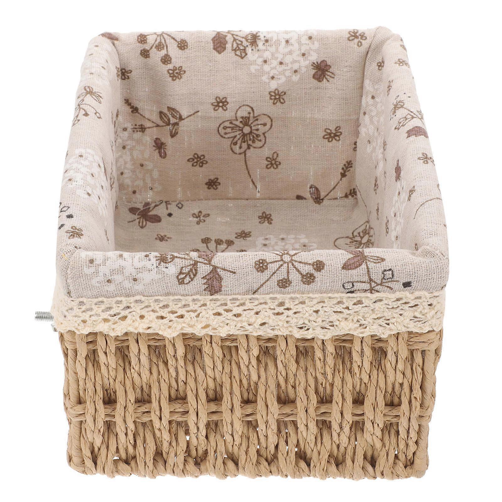 מיטת כלוב ציפורים עבור תוכים נוח ארוג תוכי גידול מיטת קן לעיצוב הבית רב 22x16 ס"מ בטיחות מסתור 1 סט