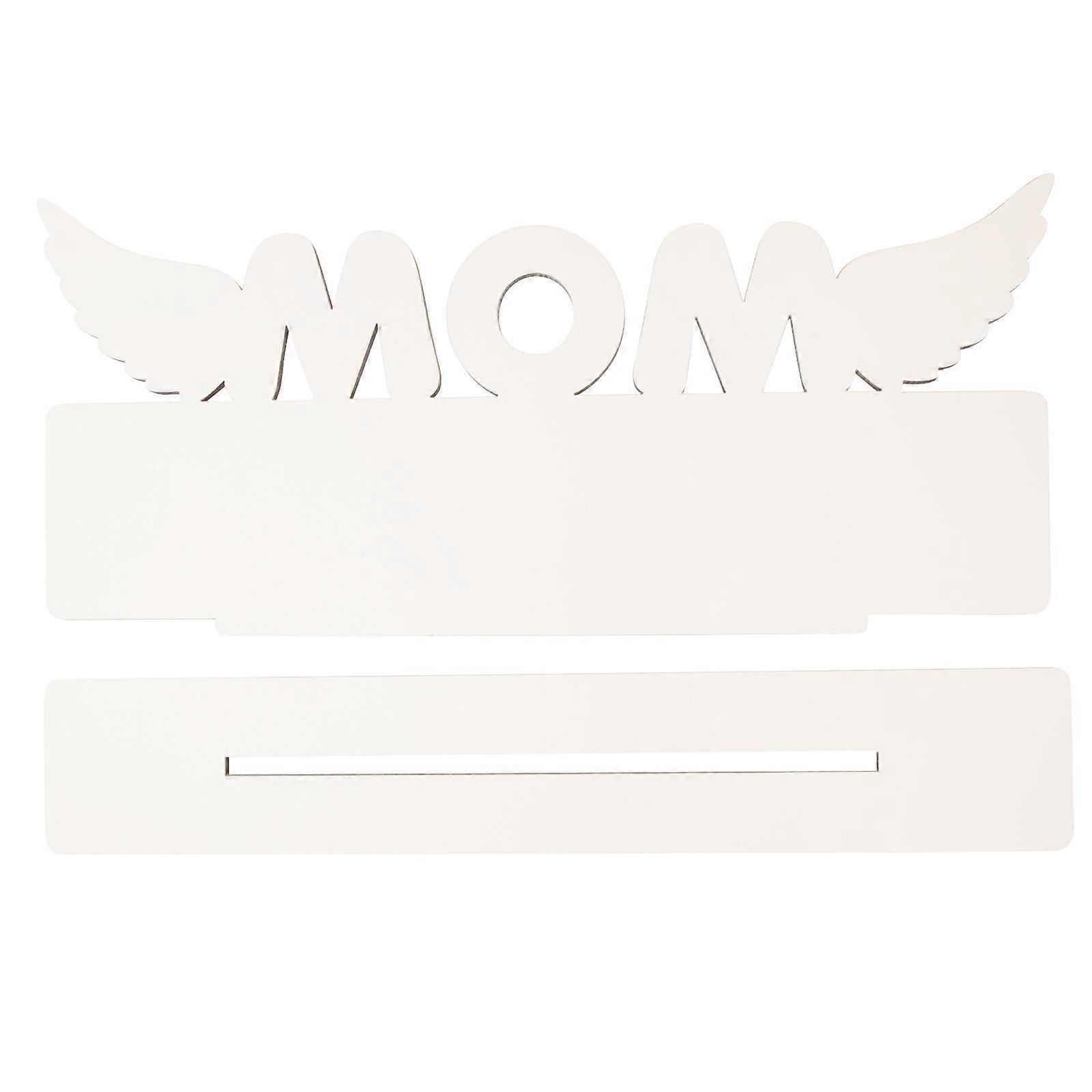 Picture Frame for Mother Sublimation Table Decoration White 28.5X12.5X5CM DIY 1Set