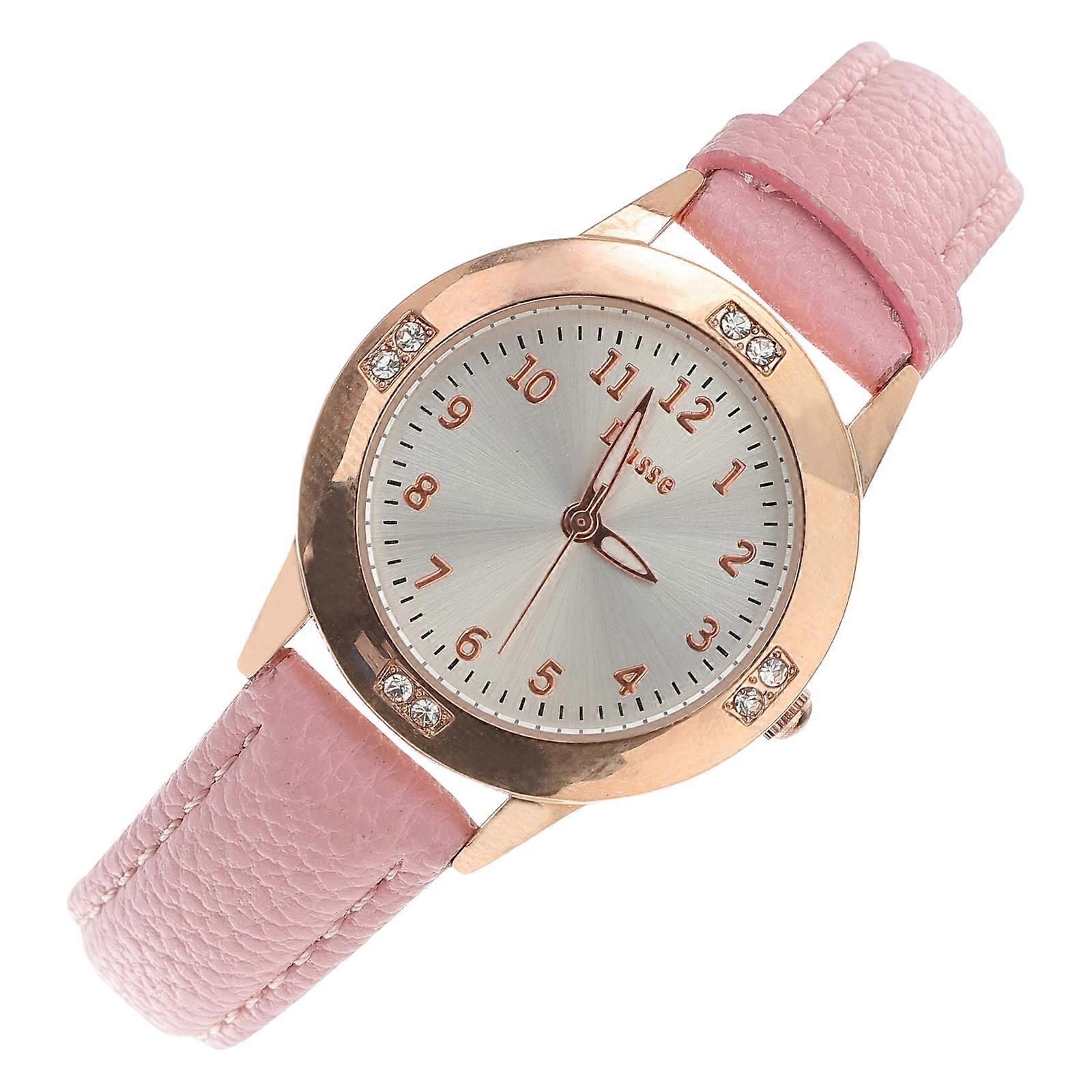 Here's a polished and professional product description based on your input:
 
**Elegant Wristwatch for Girls – Stylish Crafted Design Perfect for