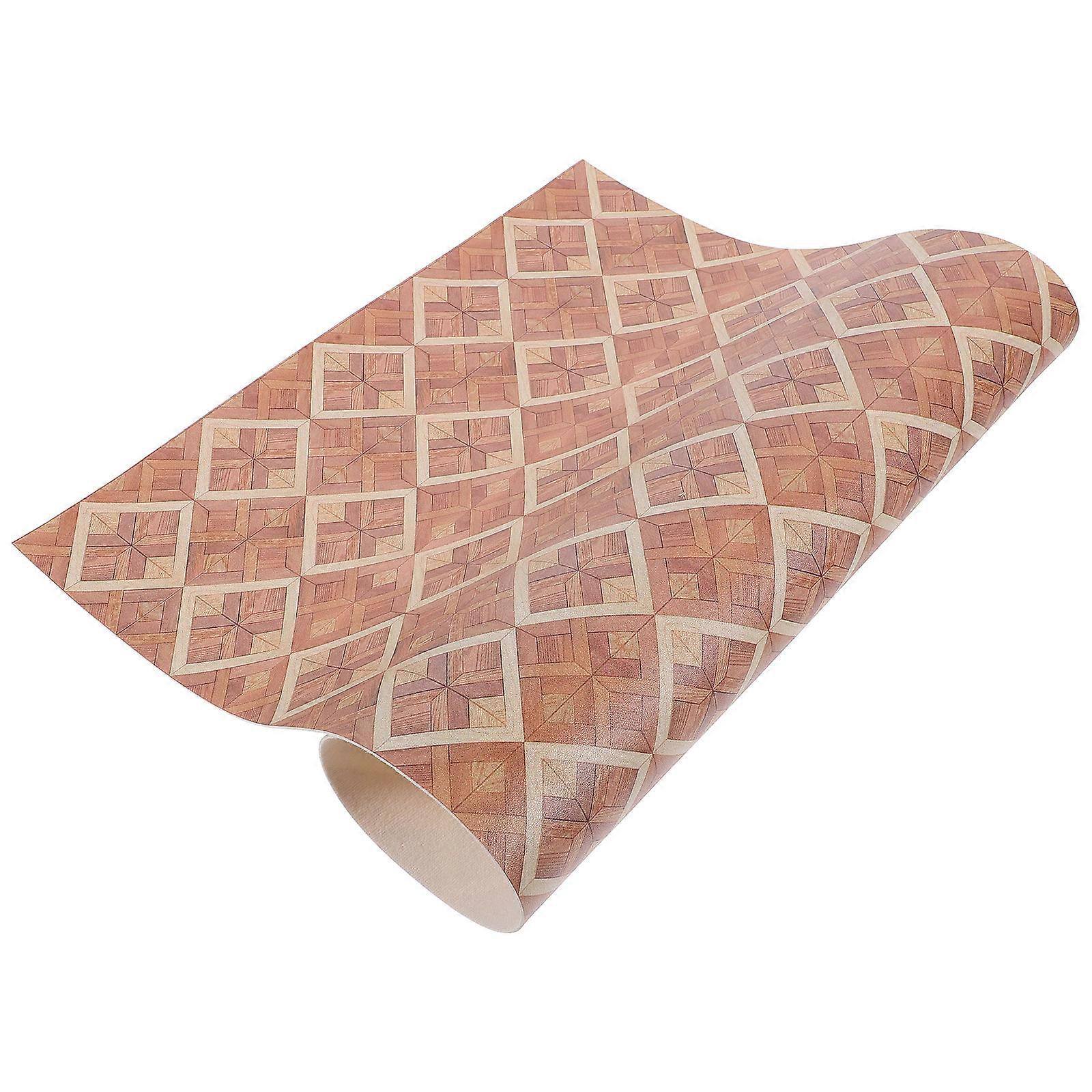 Dollhouse Flooring Miniature Life Scene 41.00X30.00X0.10CM Simulated Tile 1Set