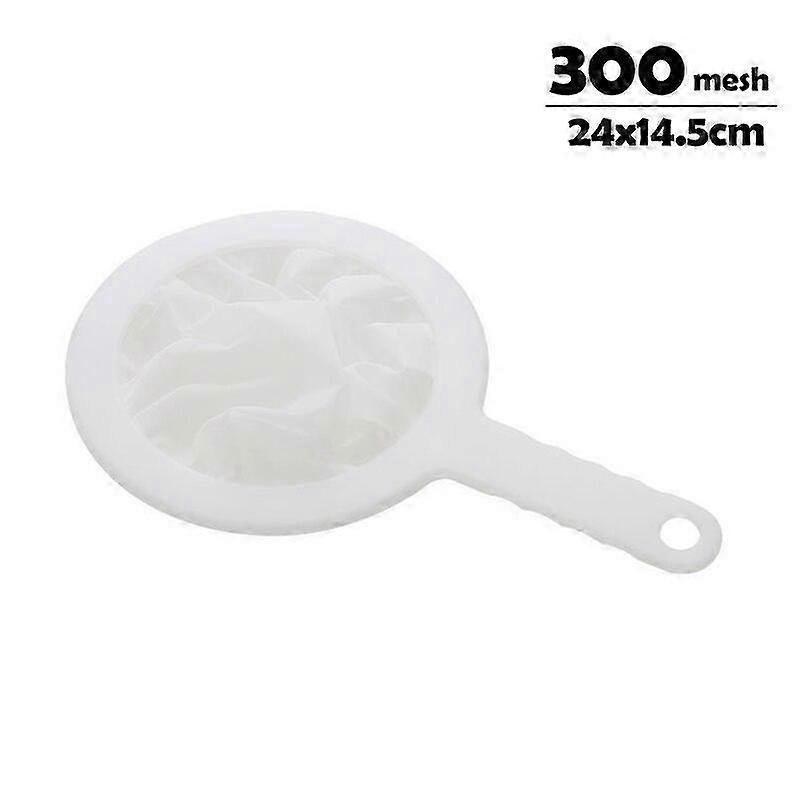 Reusable Ultra Fine Nylon Filter Mesh Strainer Spoon Sieve for Soy Milk, Juice, Coffee, and Food in Kitchen