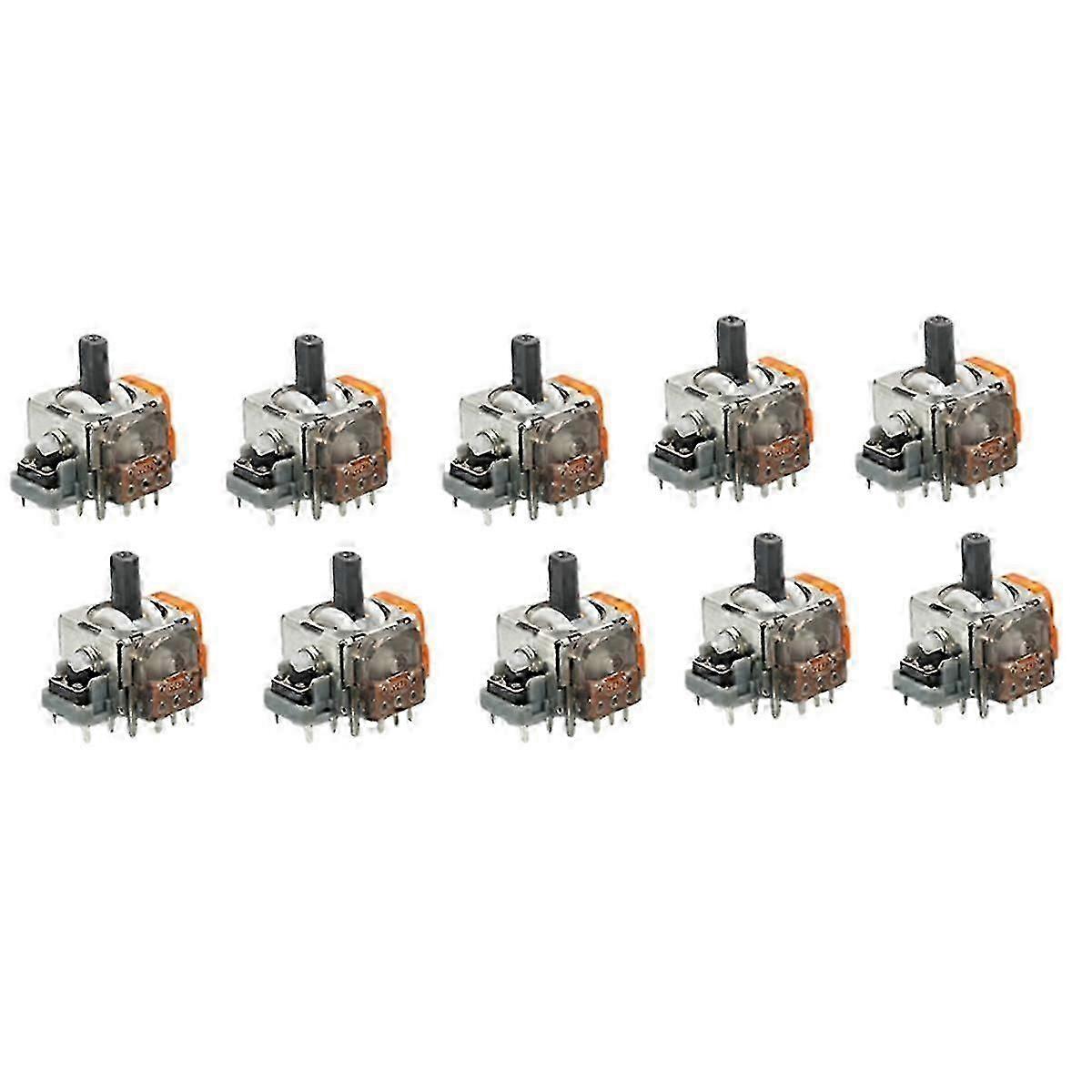 5Pair Anti-Drift TMR אלקטרומגנטי ג'ויסטיק Gamepad בקר תיקון החלפת בקר ג'ויסטיק עבור