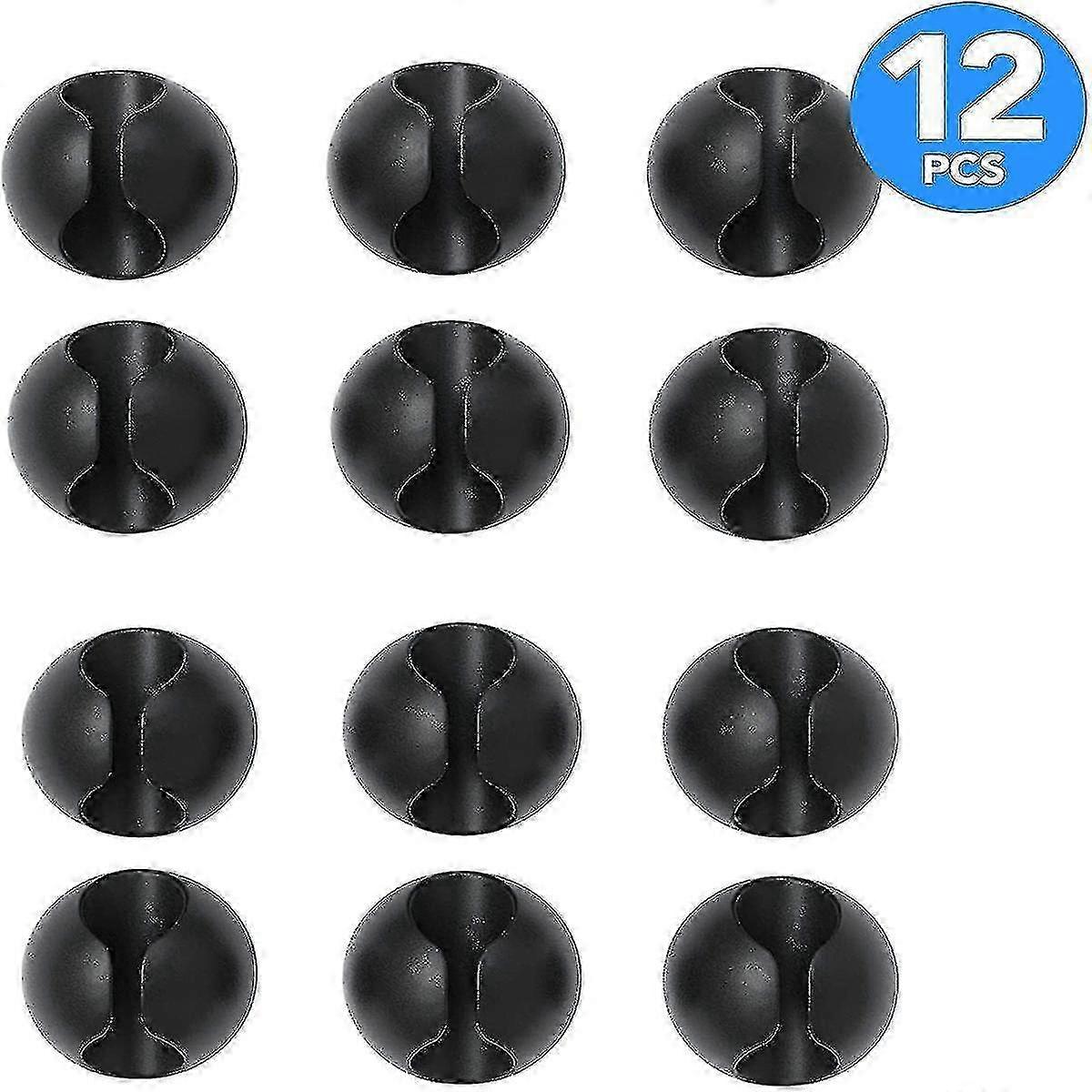 Cable Clips for Cable Fastening, Elastic Self-Adhesive Cable Holder