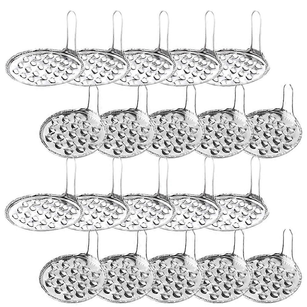 Convenient Noodles Kitchen Gadget Stainless Steel Rectangular Bean Jelly Maker Tool 3.14X3.14X1.77in 20Pcs