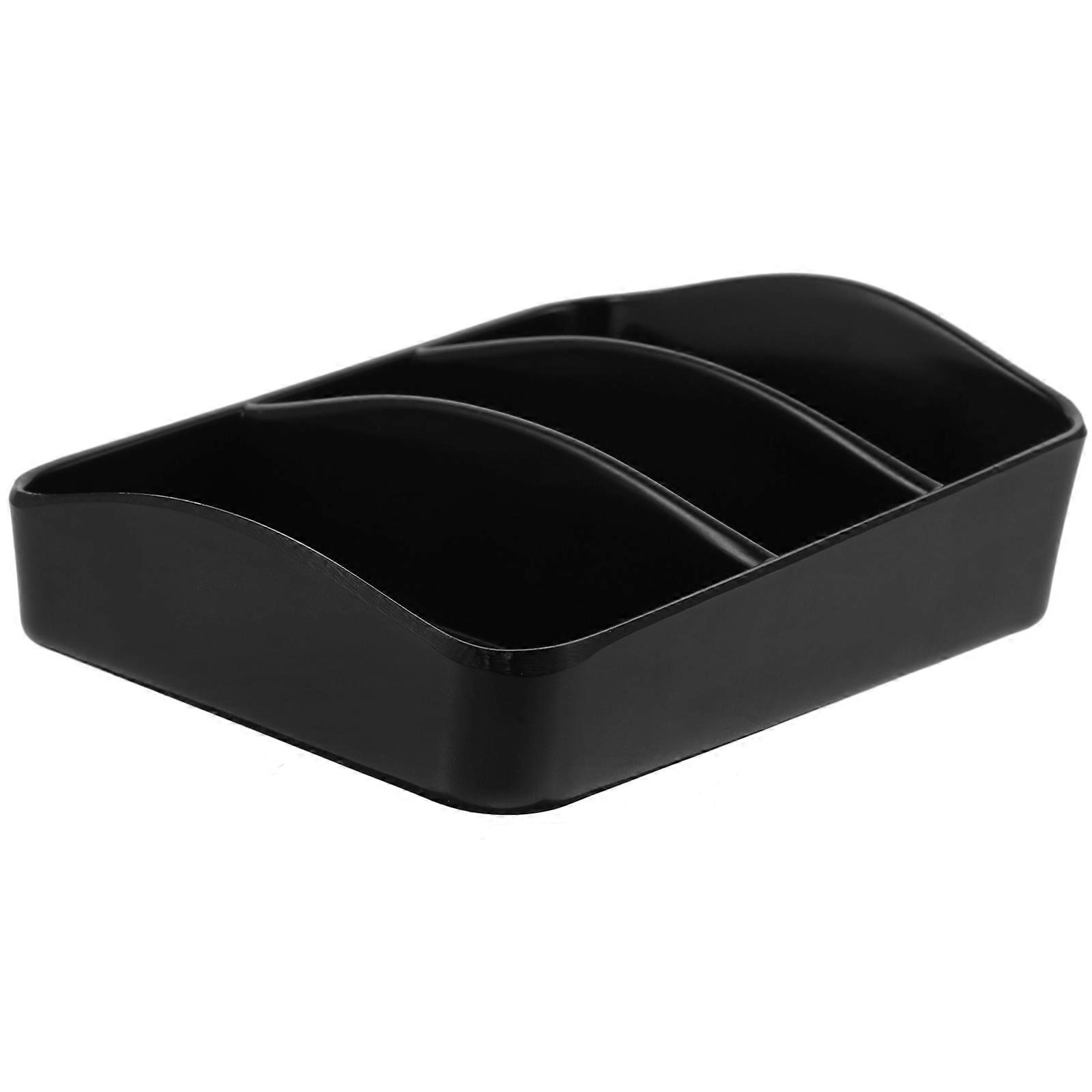 Plastic Tea Bag Organizer Multi-Grid Organization For Office Break Area Rectangular Shape 1Pack
