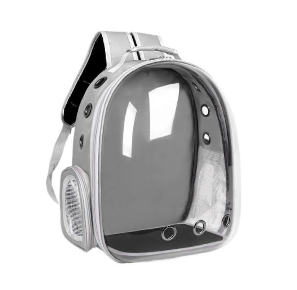 Transport box for dogs, pet carrier backpack, transparent space capsule, bubble, astronaut, window backpack
