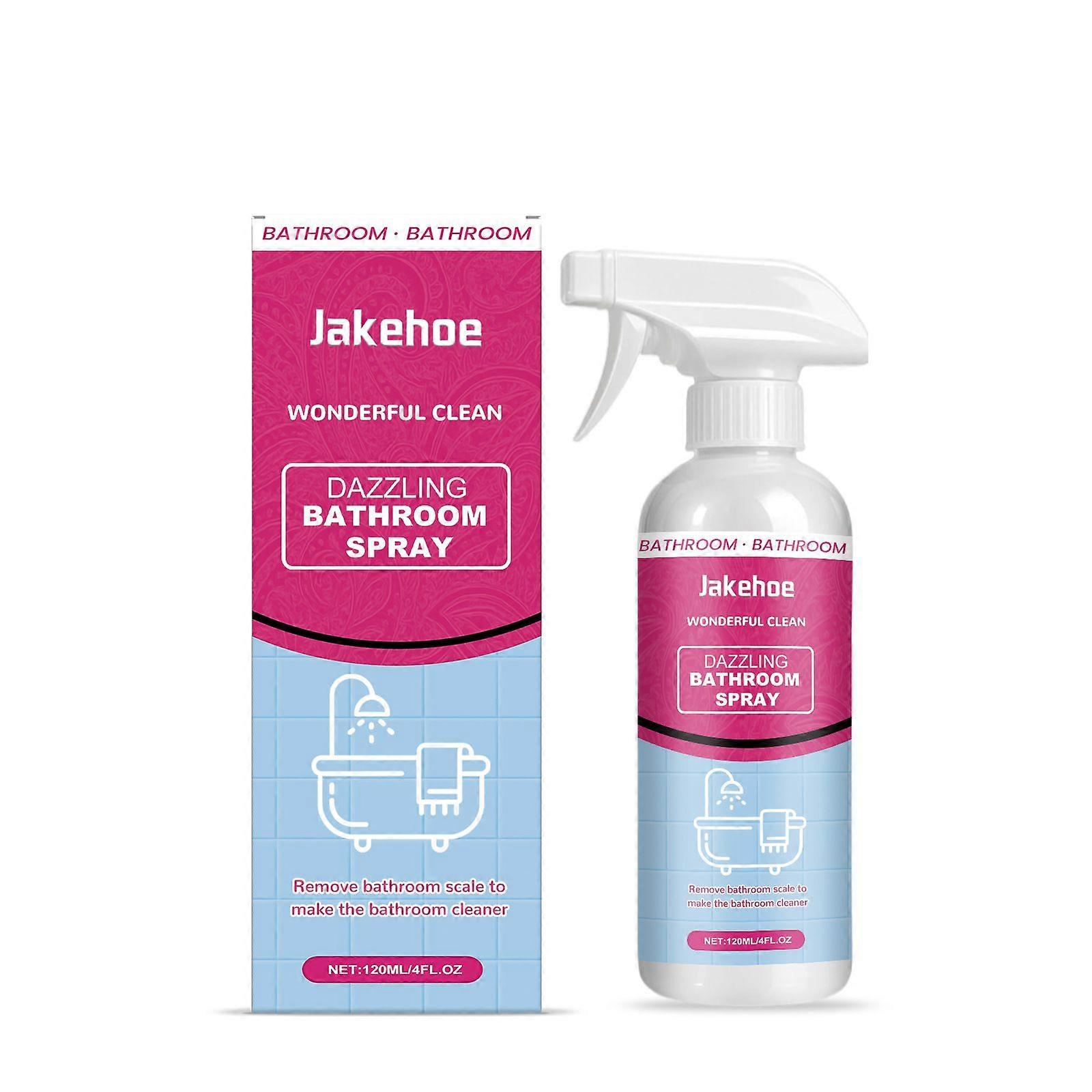 Multi-Purpose Bathroom Cleaner Spray,Effectively remove stubborn water scale, stains and soap scum, quickly clean, with gentle ingredients