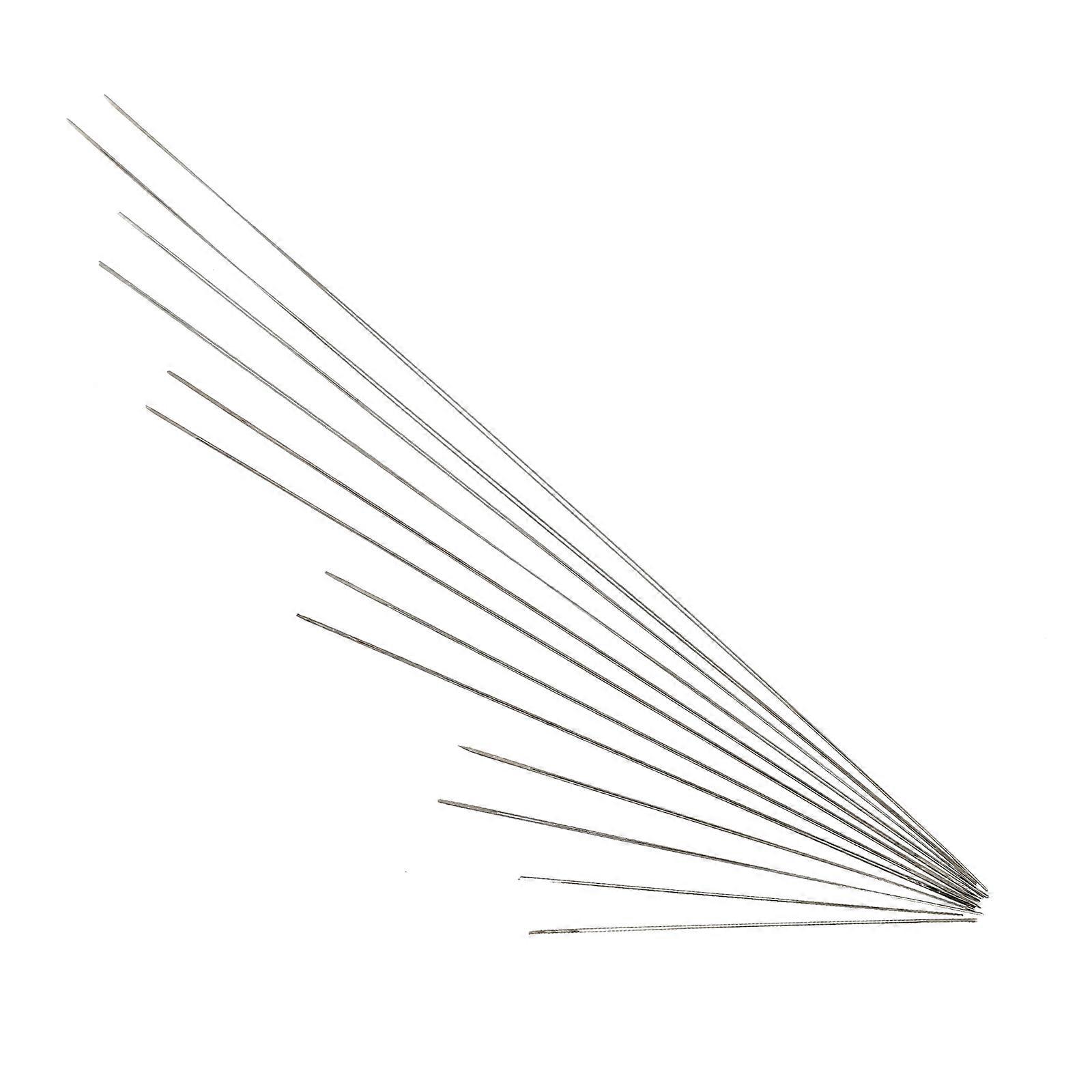 Long Beading Needles Alloy 12Pcs Threading Beadwork Crafting Needle Artisans
