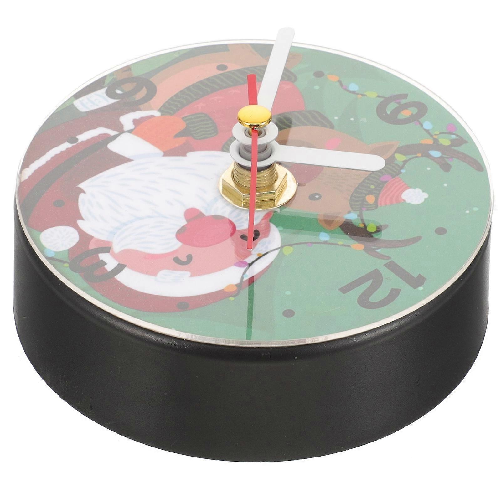 磁気設置壁掛け時計リビングルームの装飾プラスチック素材9x9cm 1セット