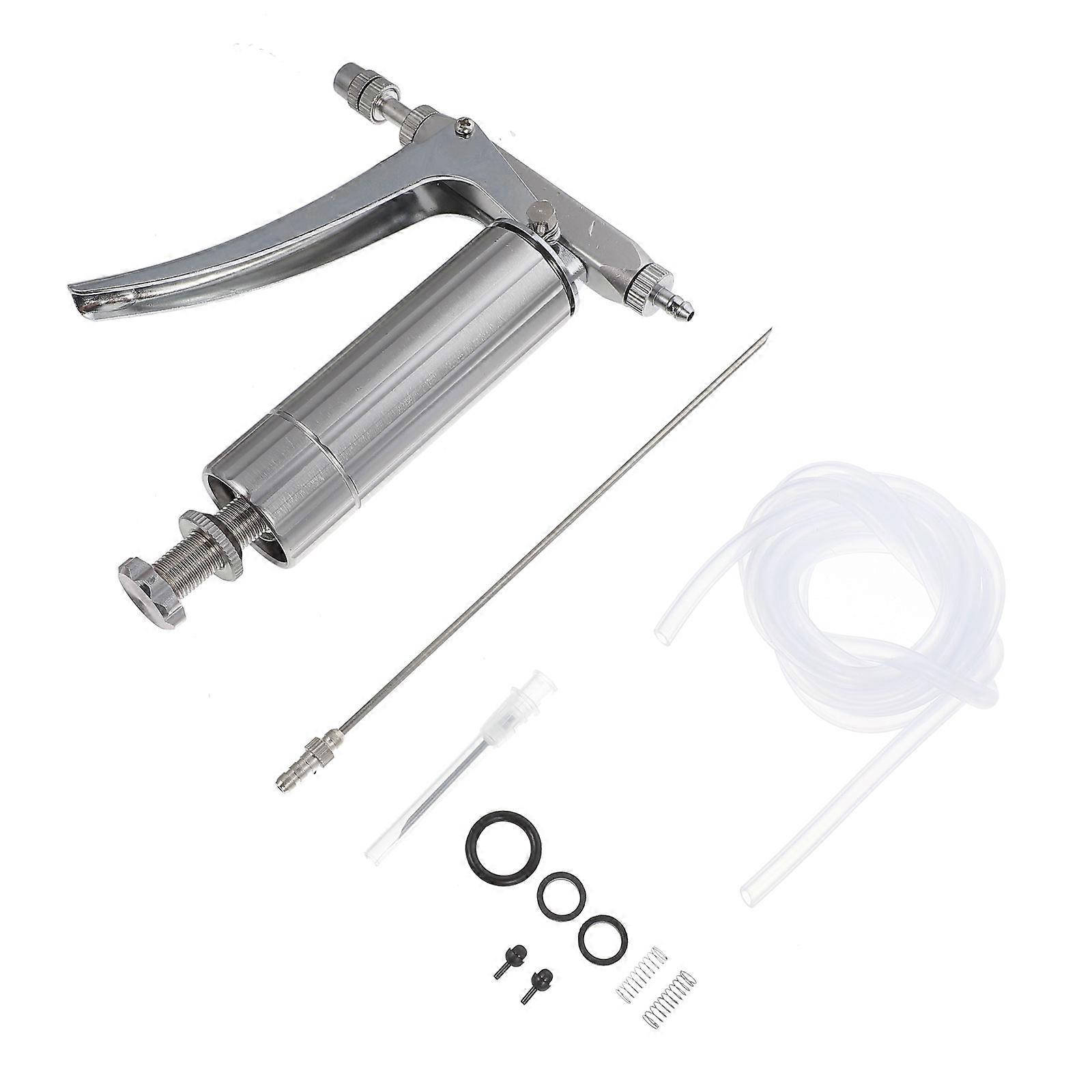 Stainless Steel Sprayer Nozzle for Watering Portable and Durable Silver Sprayer Head 1 Set