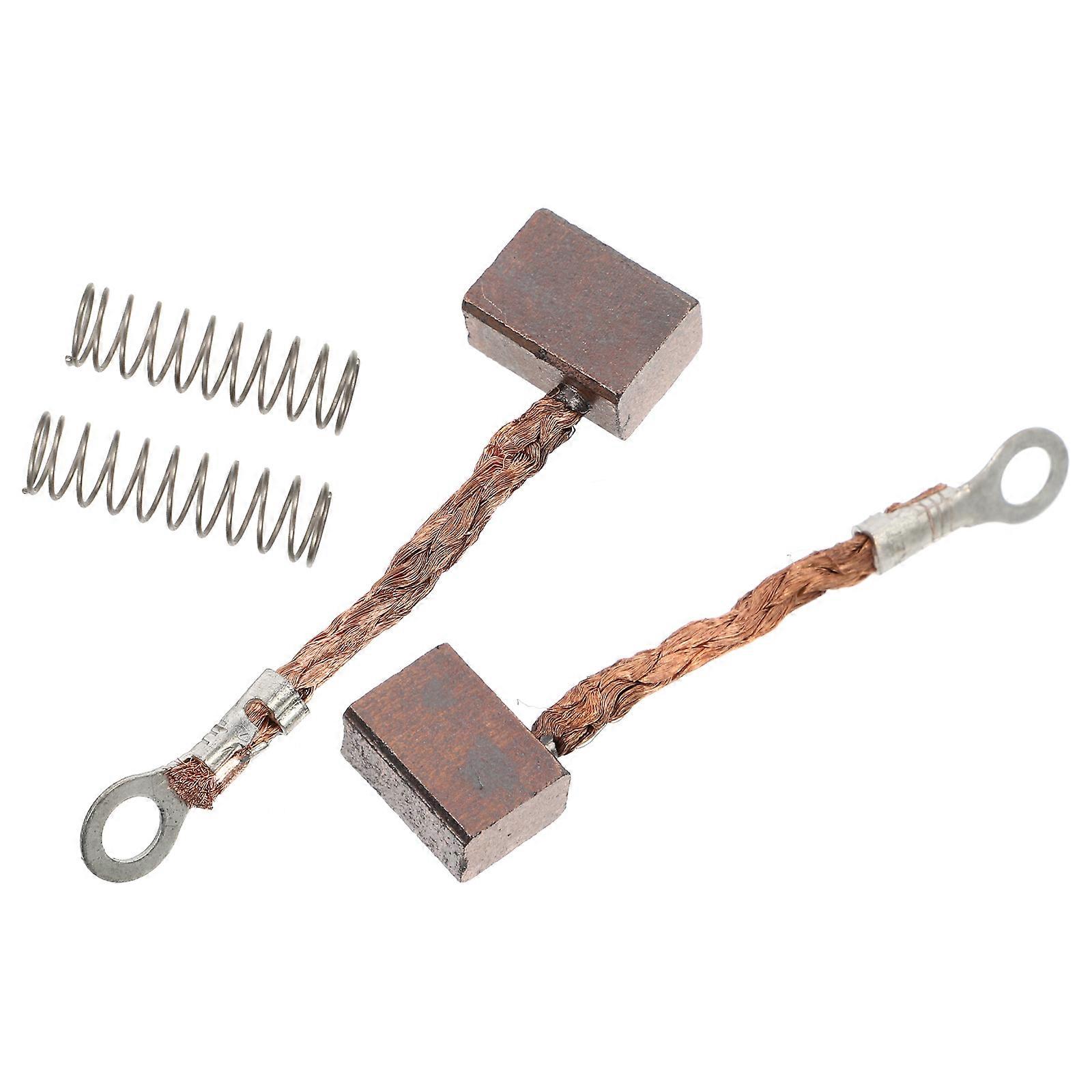 Conductive Carbon Brush Motor Component Replacement For Boat Motors Part 2Pcs