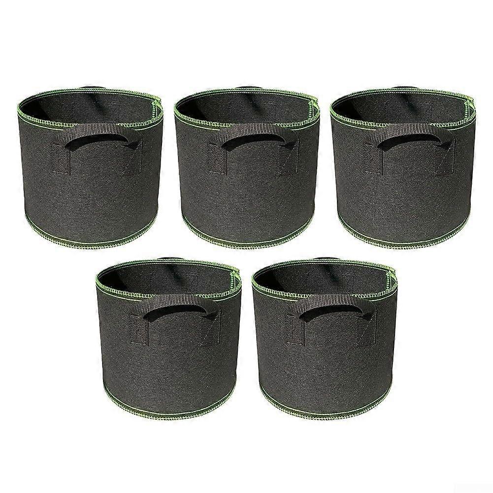 Optimize your space with our reliable set of five sturdy bags (25 x 22 cm) 3 gallons 25*22 cm.