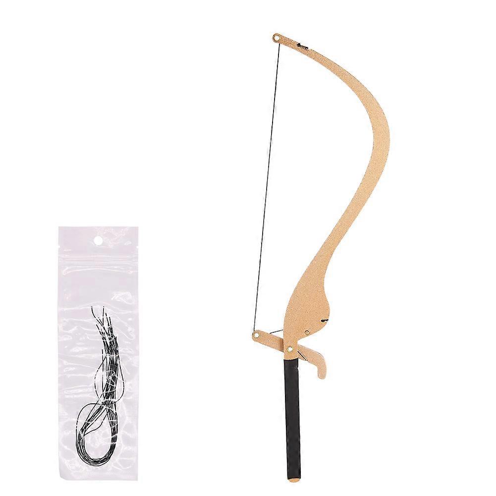 New Microblading Line Marker Ruler with 10pcs Thread Lines Eyebrow Design Measure Tool Gold