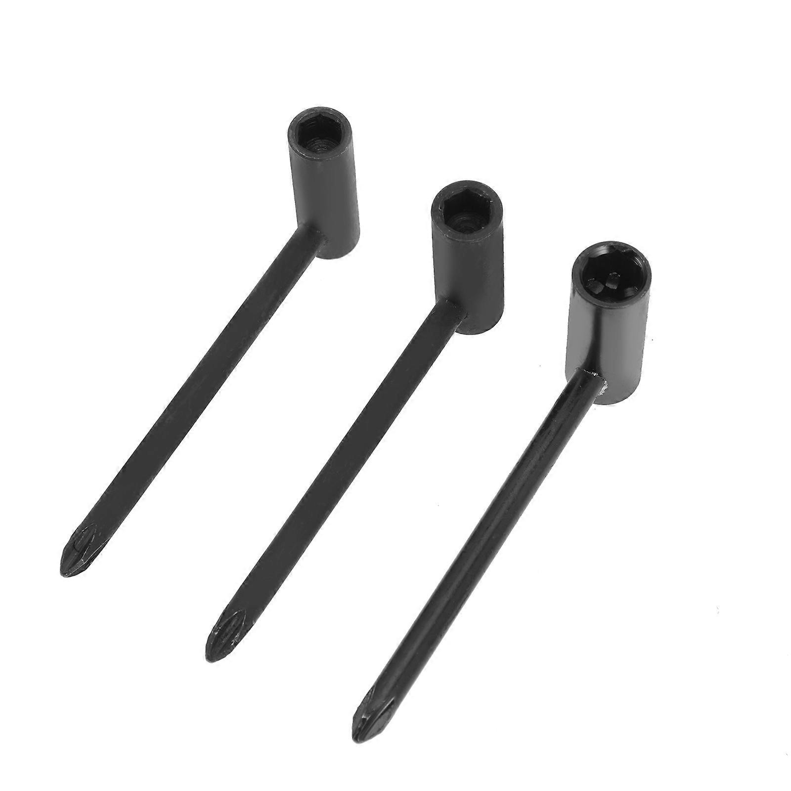 3pcs Durable Iron Guitar Wrench Truss Rods for Efficient Repair, Tuning and Maintenance Tools