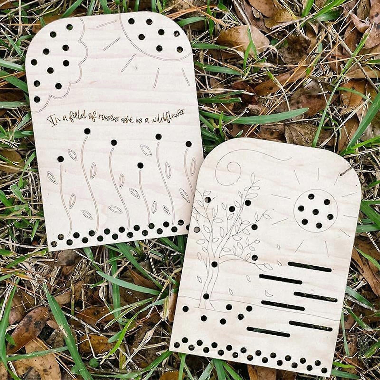 DIY اليدوية زهرة ترتيب المجلس ، لوحات جامع أوراق الزهور ، حامل زهرة الأزهار الخشبية ، حامل زهرة DIY خشبي لمحبي الزهور للأطفال