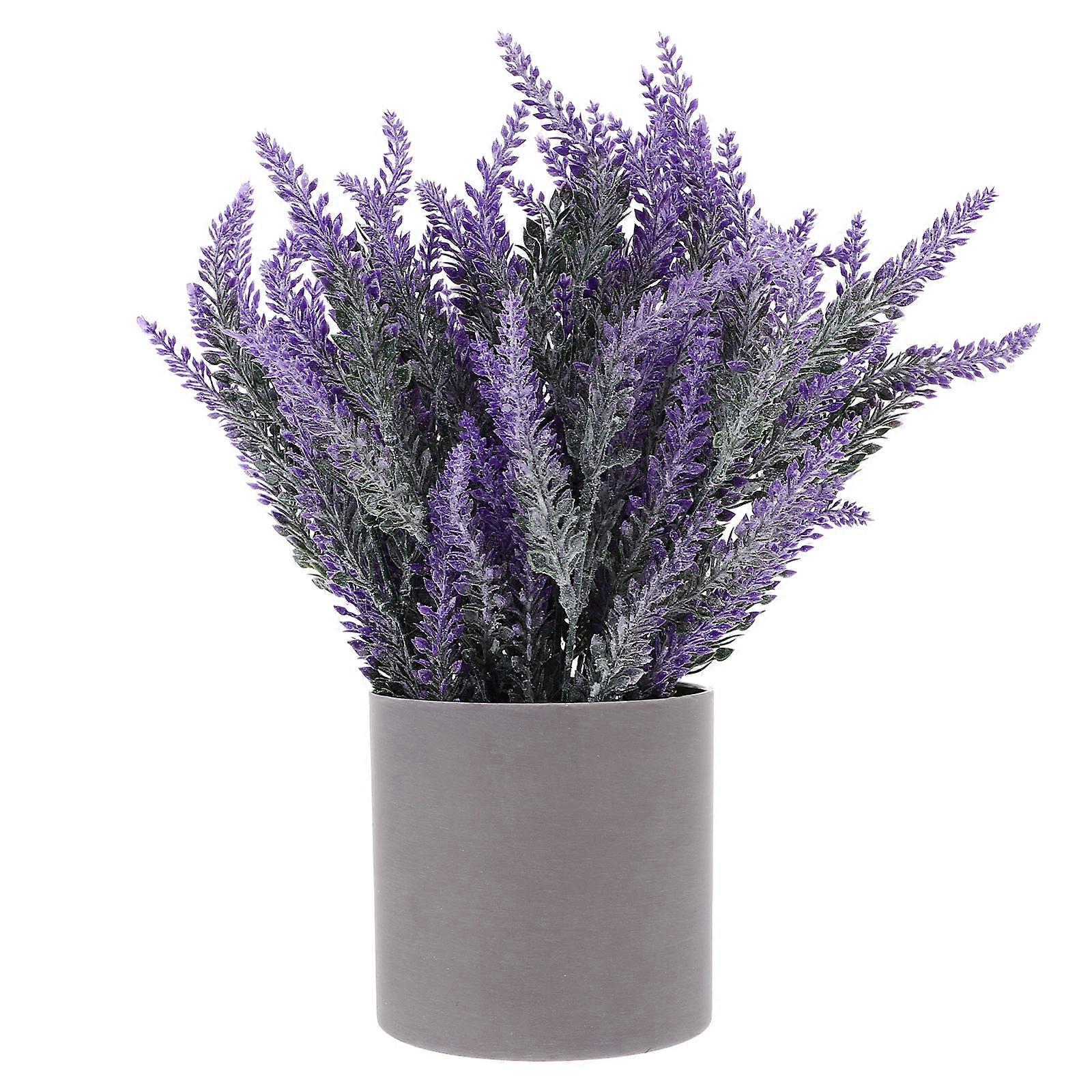 Artificial Eucalyptus Stems Simulation Potted Plant Indoor Decoration Green 1Pc