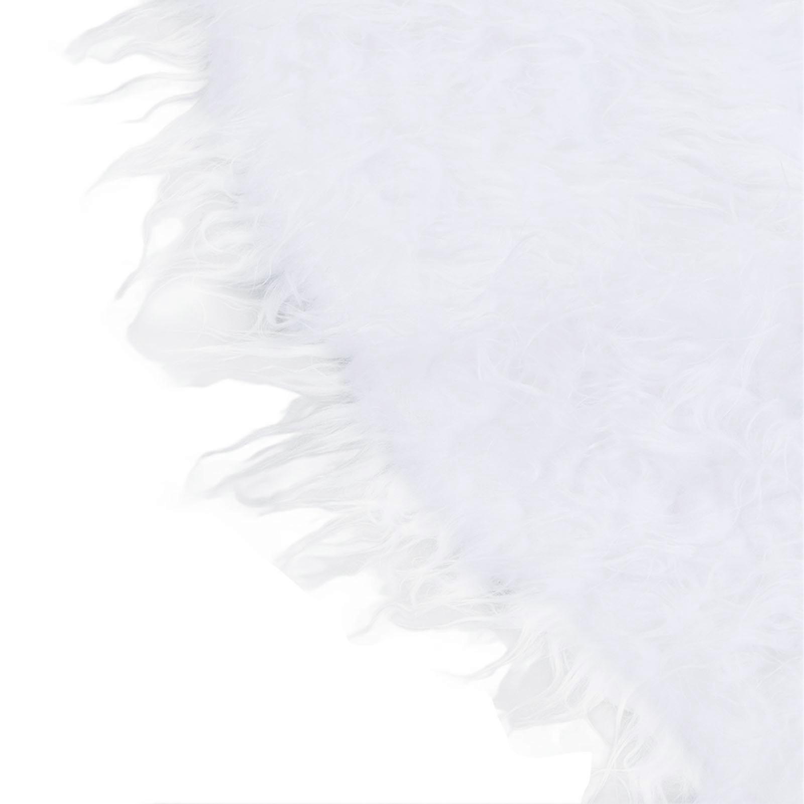 Christmas Tree Skirt White Artificial Flannel Double Layer Tree Skirt Christmas Bottom Decoration