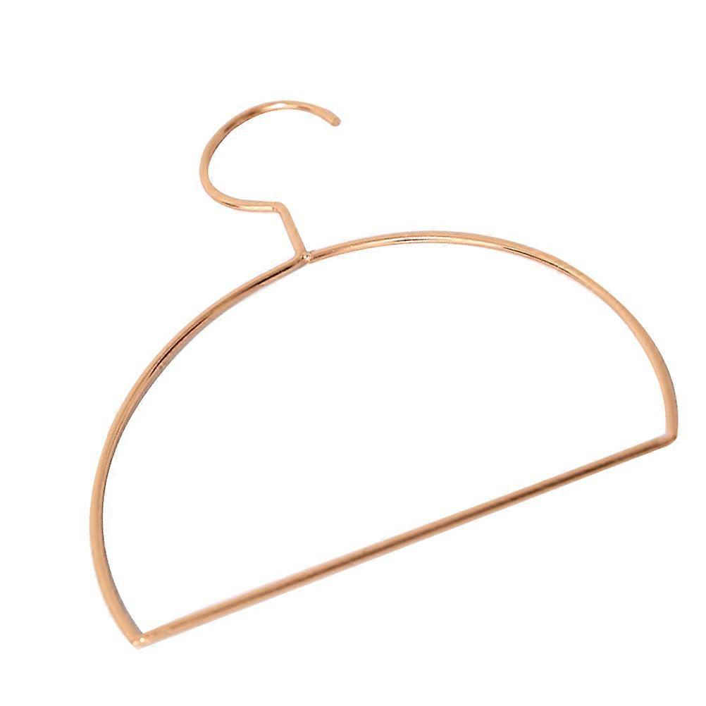 Golden Metal Scarf Hanger with Semicircle Design for Closet Organization Great for Scarves Ties and Towels 10.2 Inches