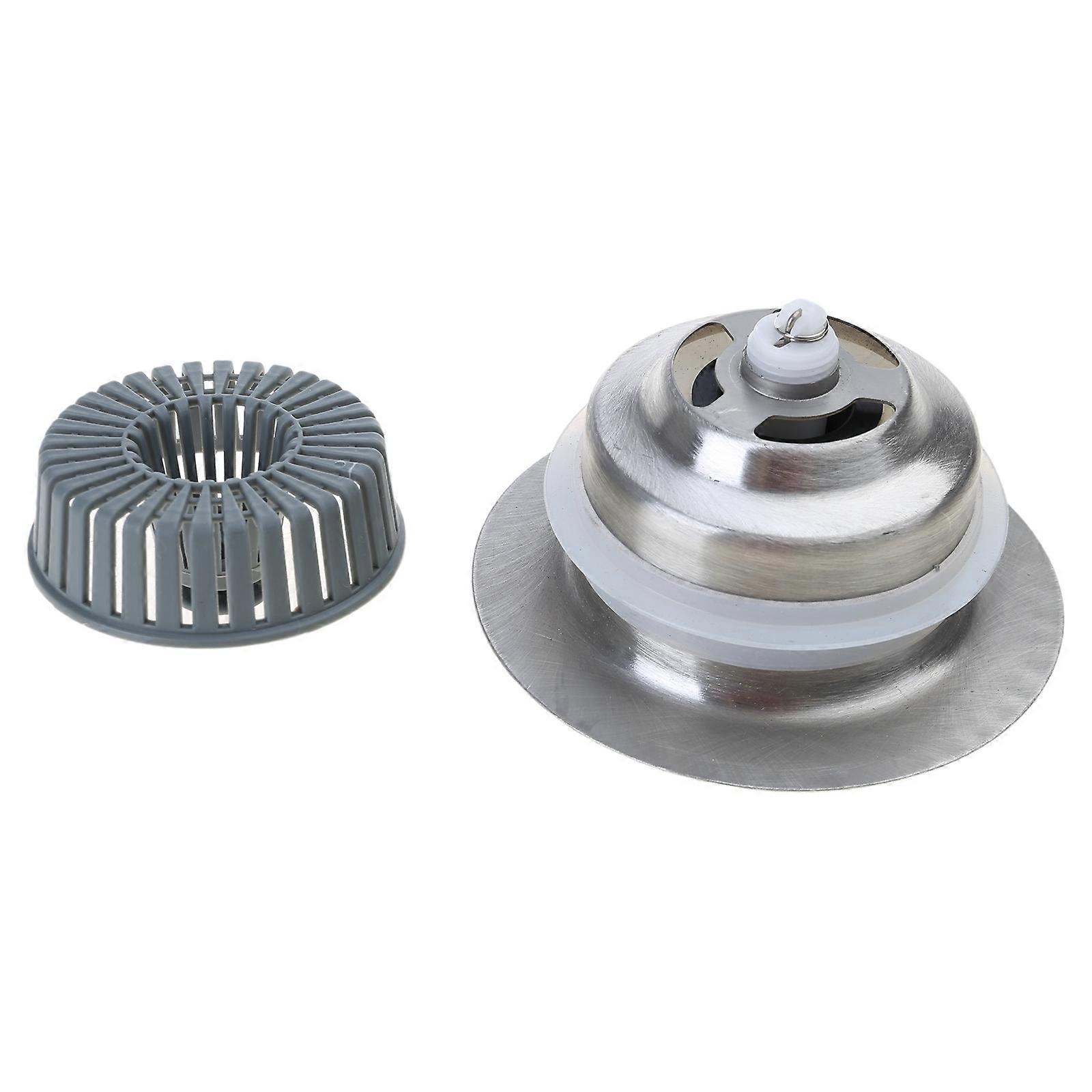 Keuken Spoelbak Afvoer Zeef Mand 3 In 1 Badkamer Spoelbak Afvoer Zeef Haar Vangsten Gootsteen Zeefjes met Grote Brede Velgen Veelkleurig