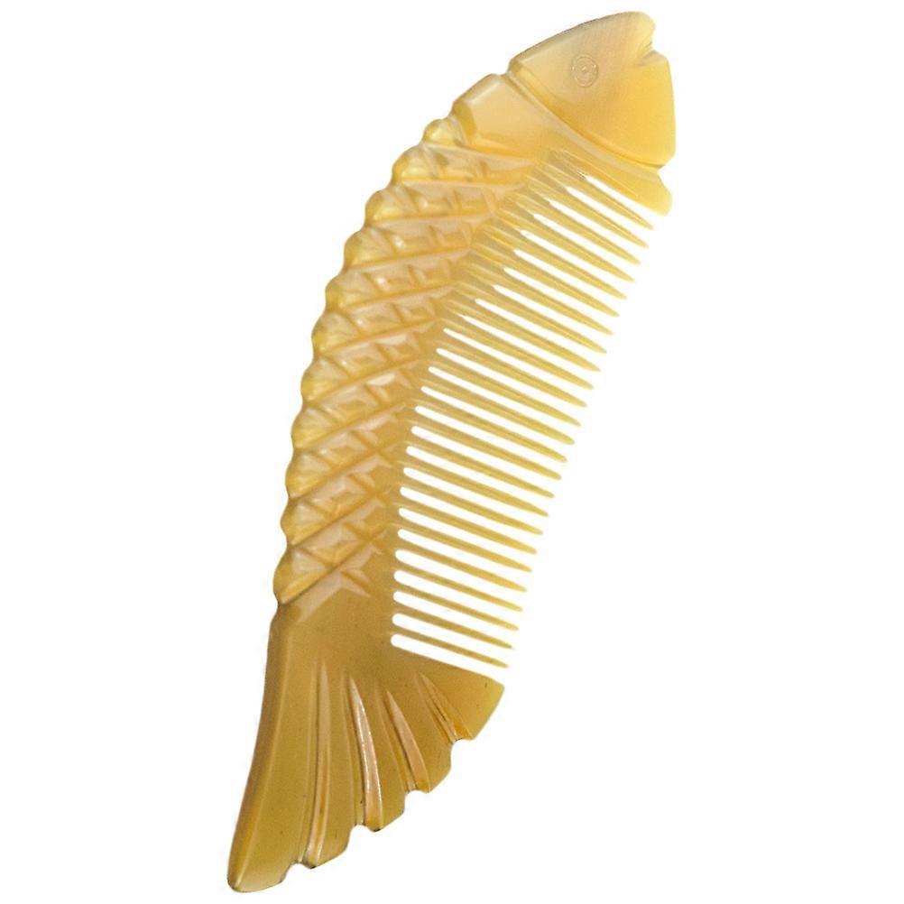 Chocolate Massage Comb for All Hair Types Portable and Lightweight Scalp Massager Comb